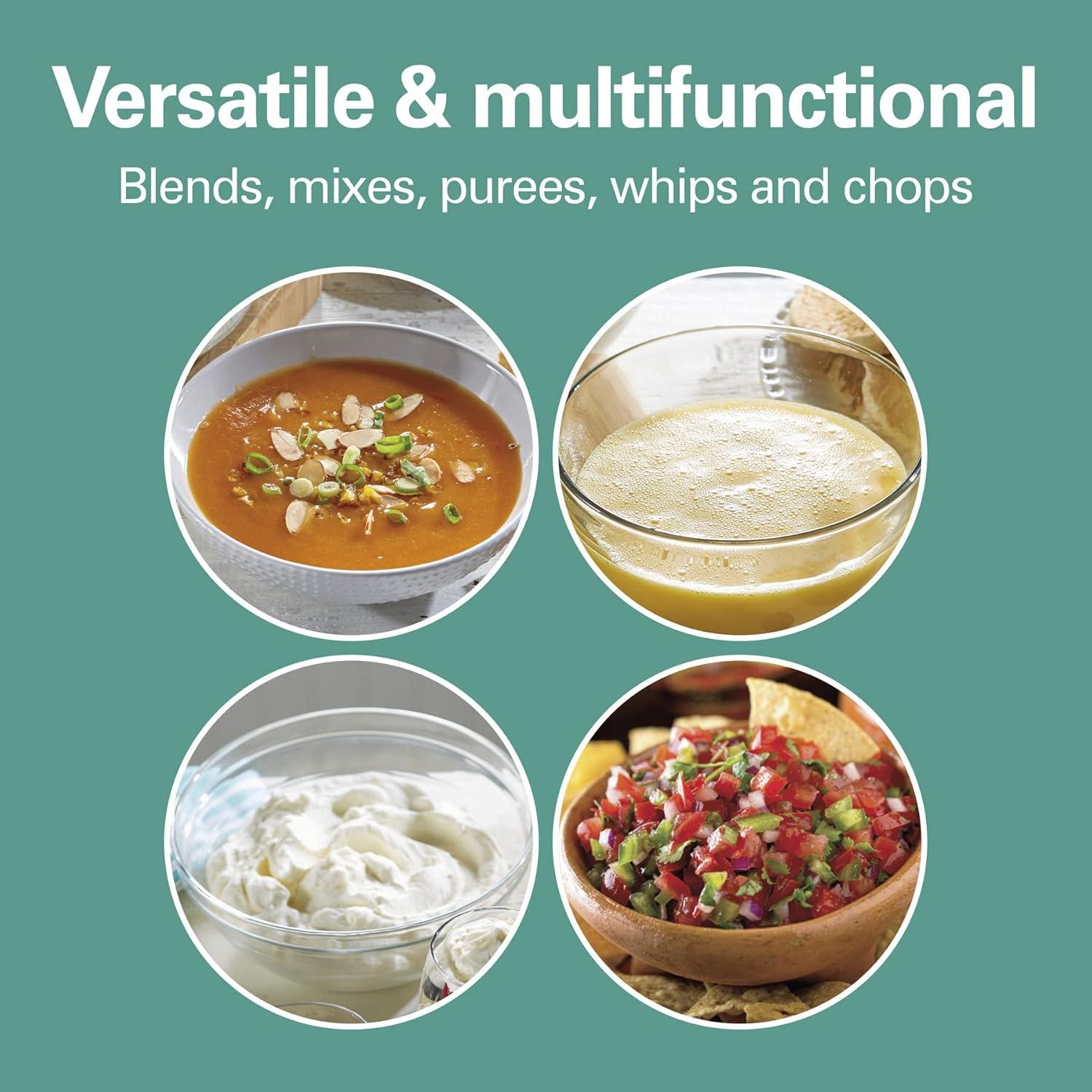 Batidora de Inmersión Hamilton Beach 59765 4 en 1 225W