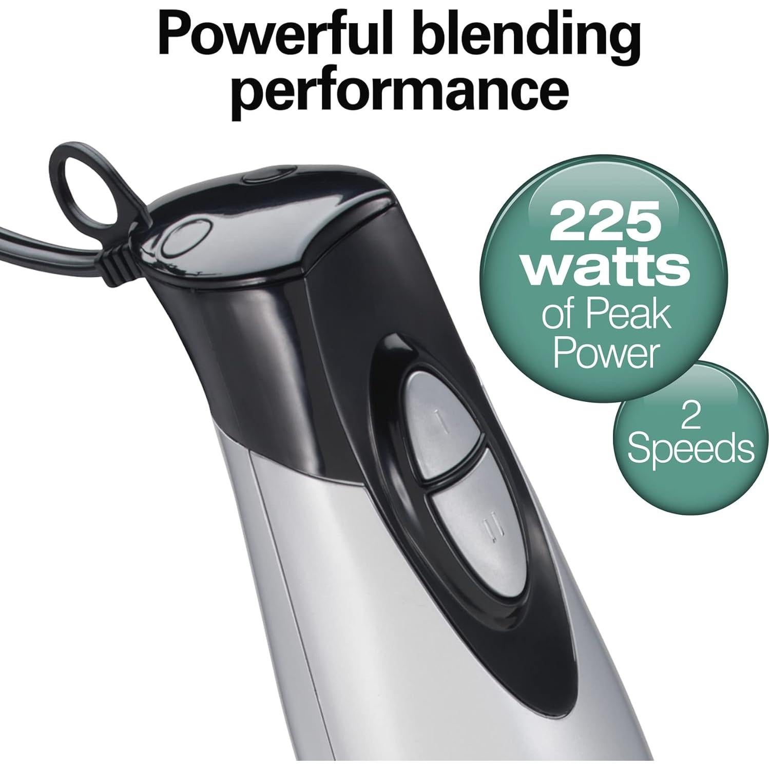 Batidora de Inmersión Hamilton Beach 59765 4 en 1 225W