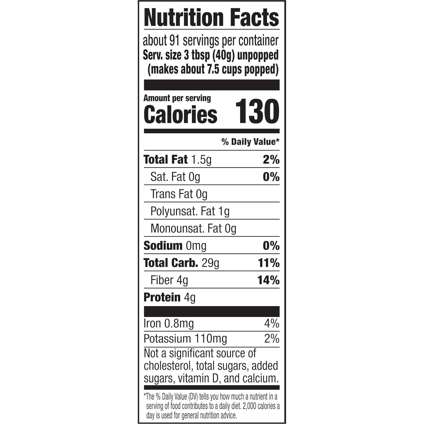 Granos de Maíz para Pochoclo Gourmet Orville Redenbacher 3.63 kg