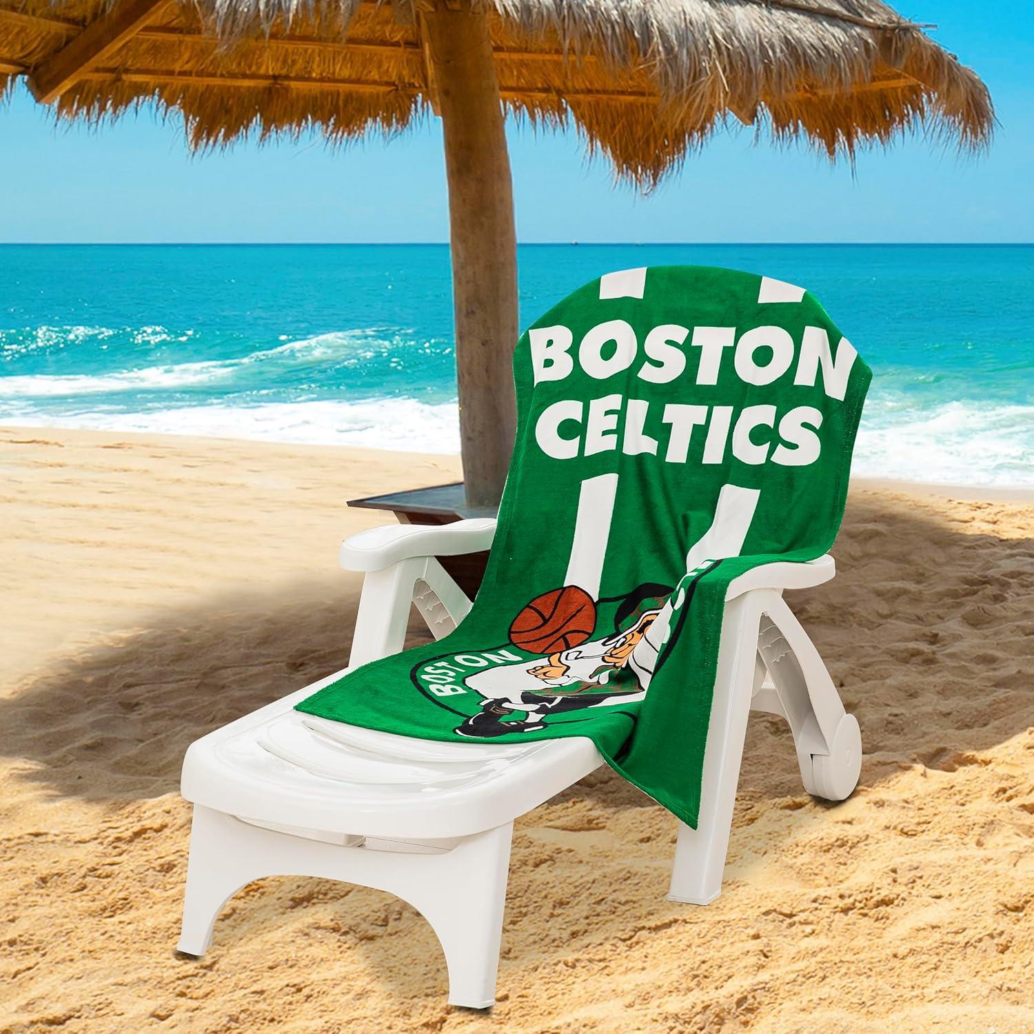 Toalla de Playa Unisex Boston Celtics 76x152 cm