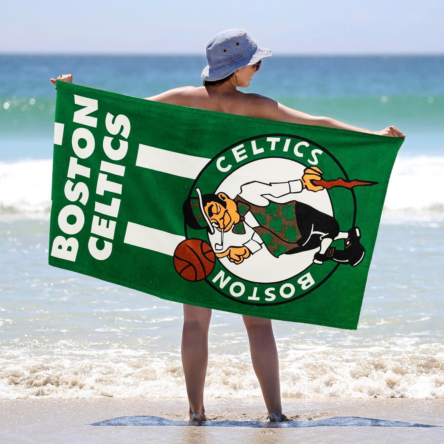 Toalla de Playa Unisex Boston Celtics 76x152 cm