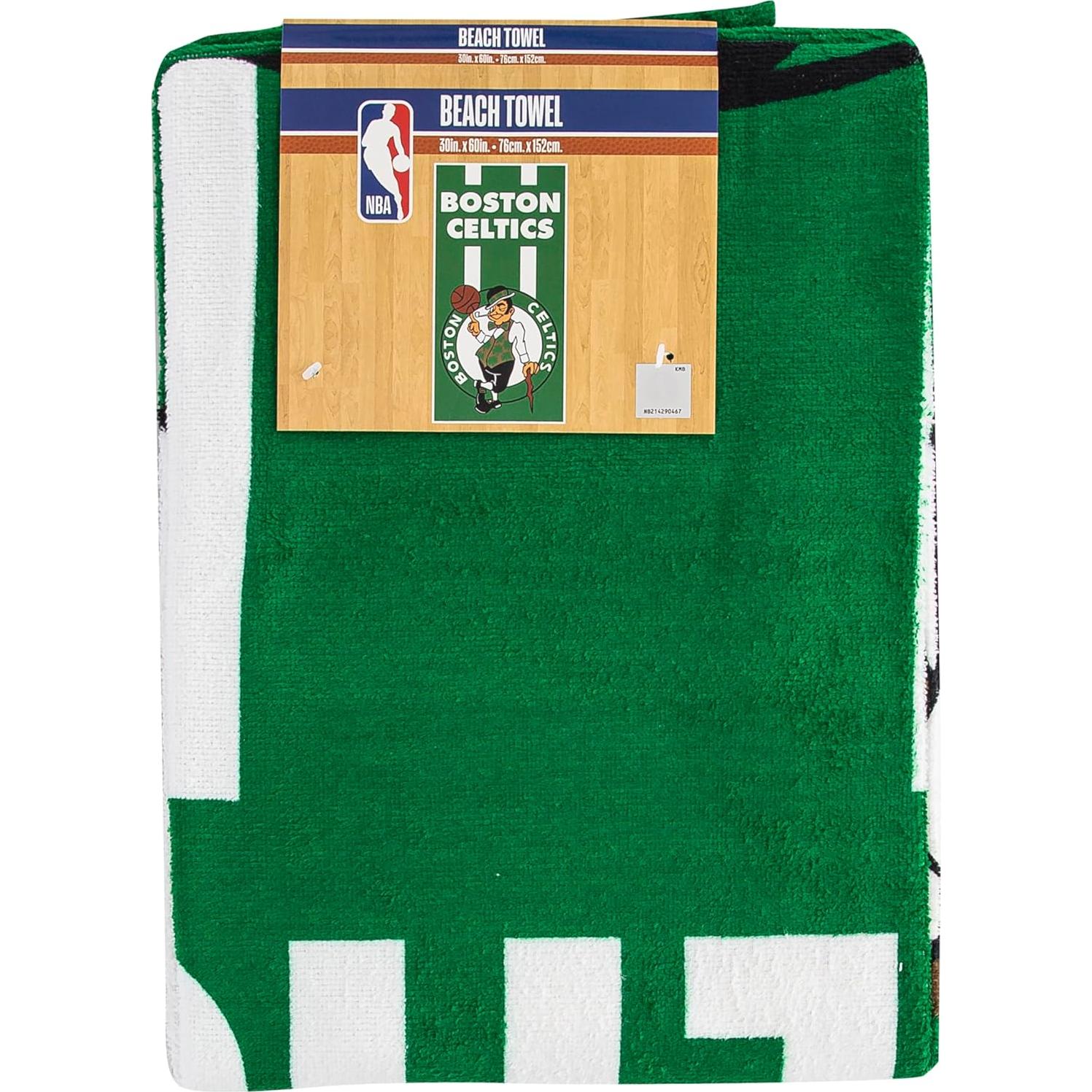 Toalla de Playa Unisex Boston Celtics 76x152 cm