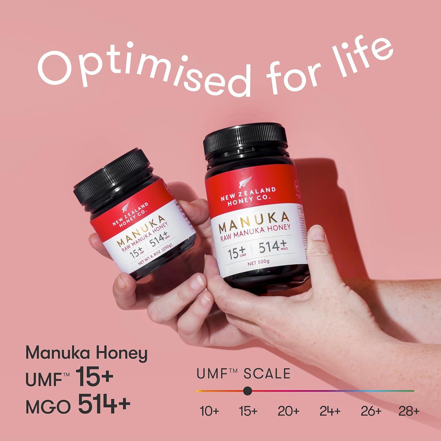 Miel Cruda de Manuka UMF 15+ New Zealand Honey Co. 248g