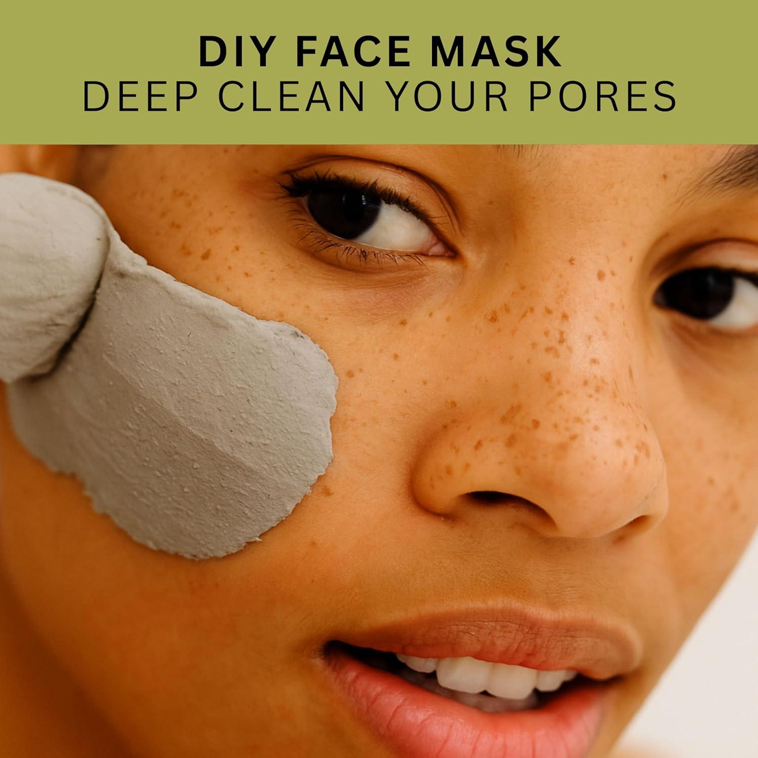 Polvo de Arcilla Bentonita de Calcio 900 g - Limpieza Facial y Cabello