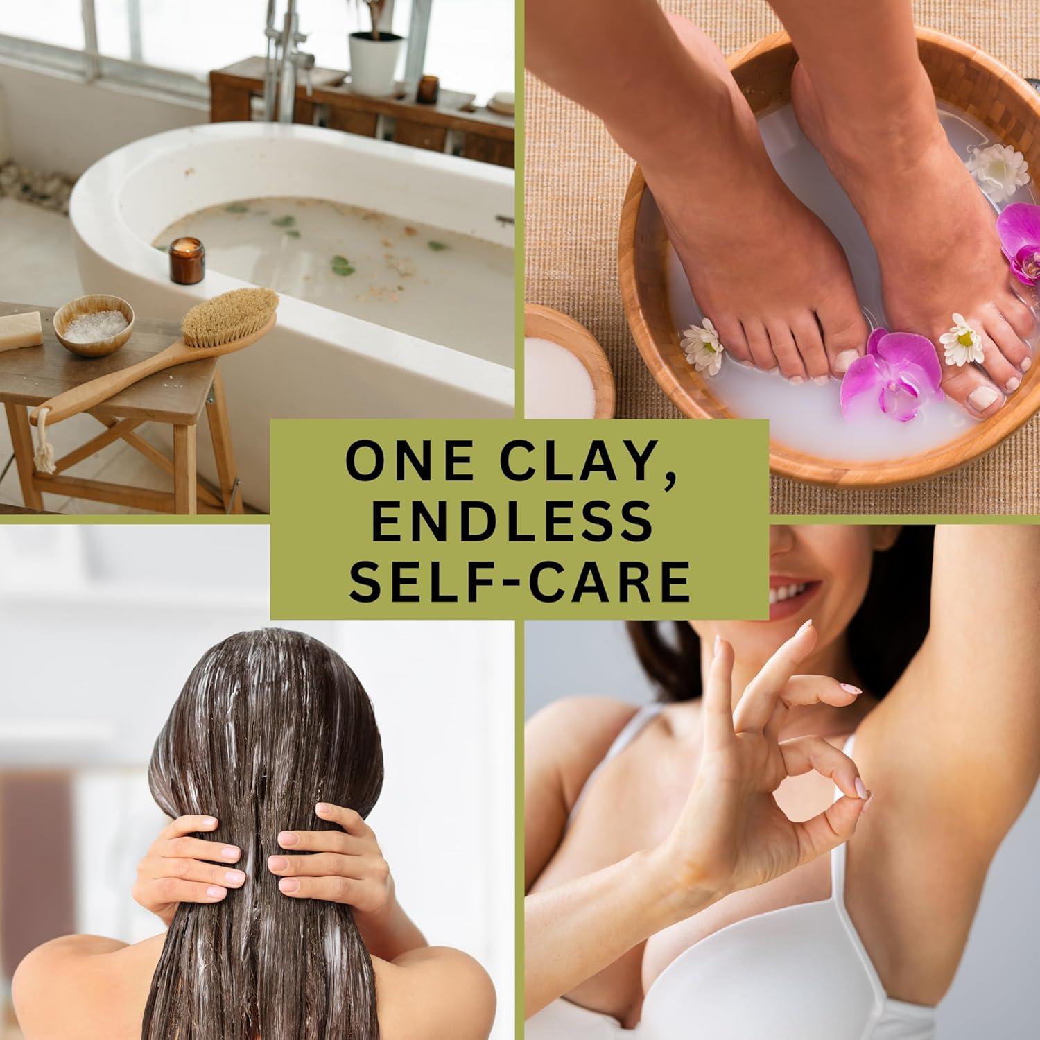 Polvo de Arcilla Bentonita de Calcio 900 g - Limpieza Facial y Cabello