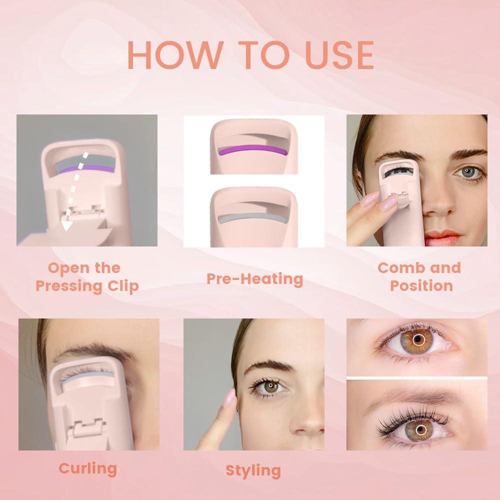 Rizador de Pestañas Eléctrico BEOVEA BV18-305 Mini Recargable