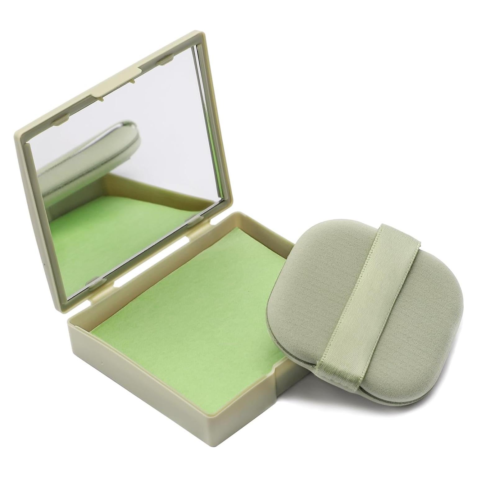 Hojas Absorbentes de Aceite Facial Jutqut - 100 Hojas con Espejo