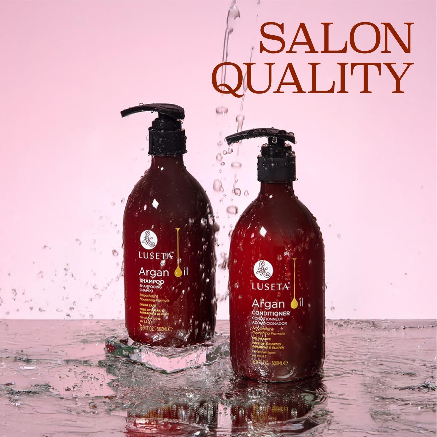Conjunto Champú y Acondicionador Luseta Aceite de Argán 2x500ml