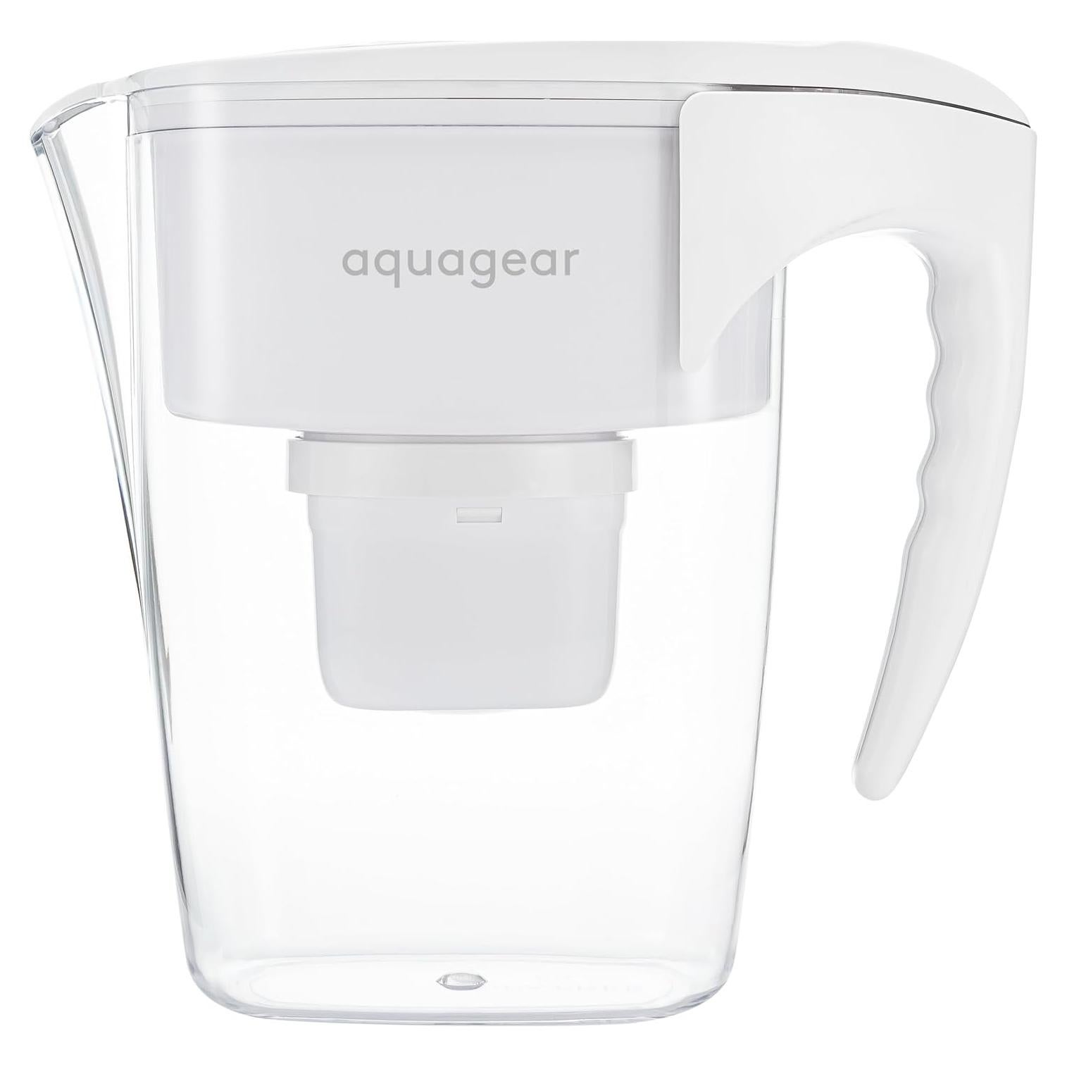 Jarra de Filtro de Agua Aquagear 10 Tazas - Filtra Plomo y Cloro