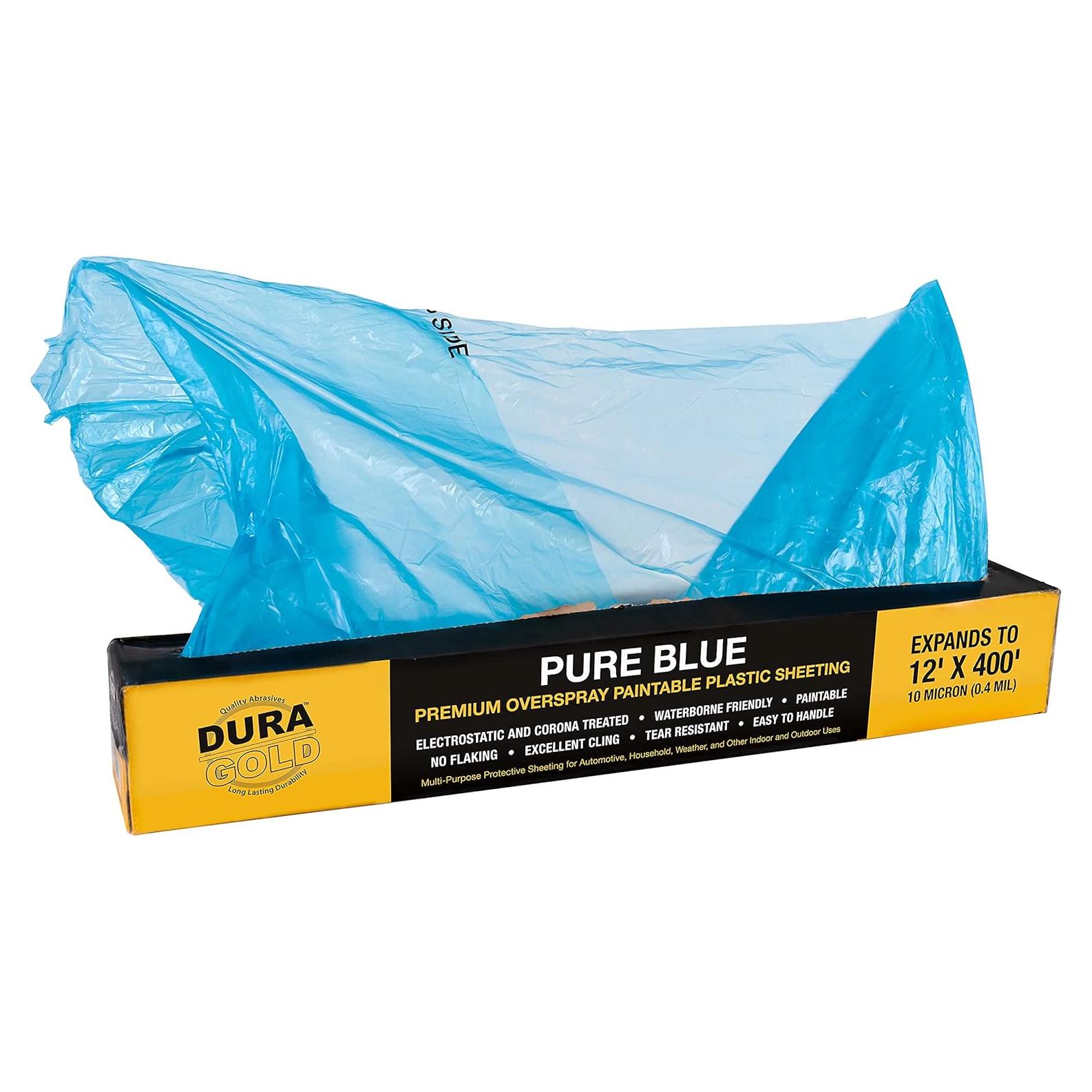 Película Protectora Dura-Gold 12m x 122m Azul para Pintura