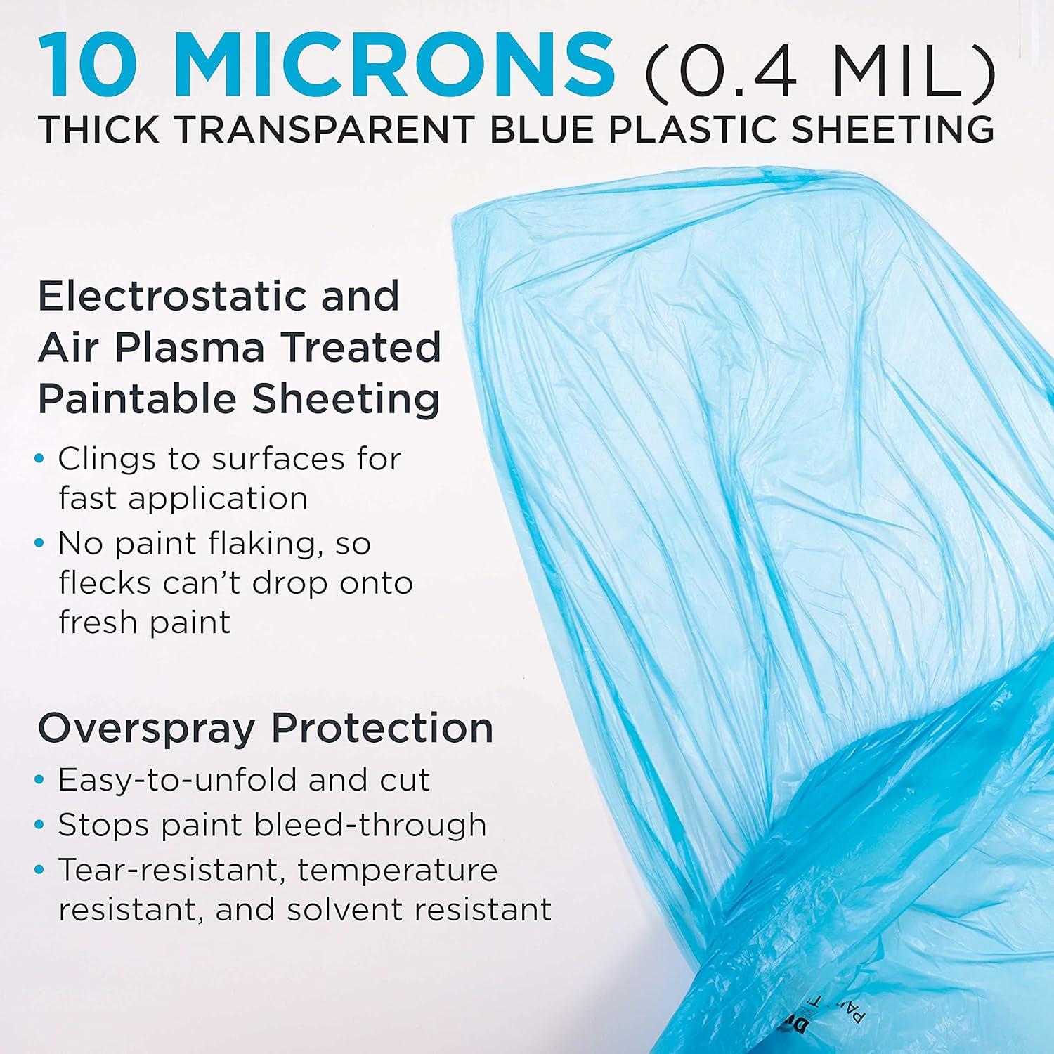 Película Protectora Dura-Gold 12m x 122m Azul para Pintura