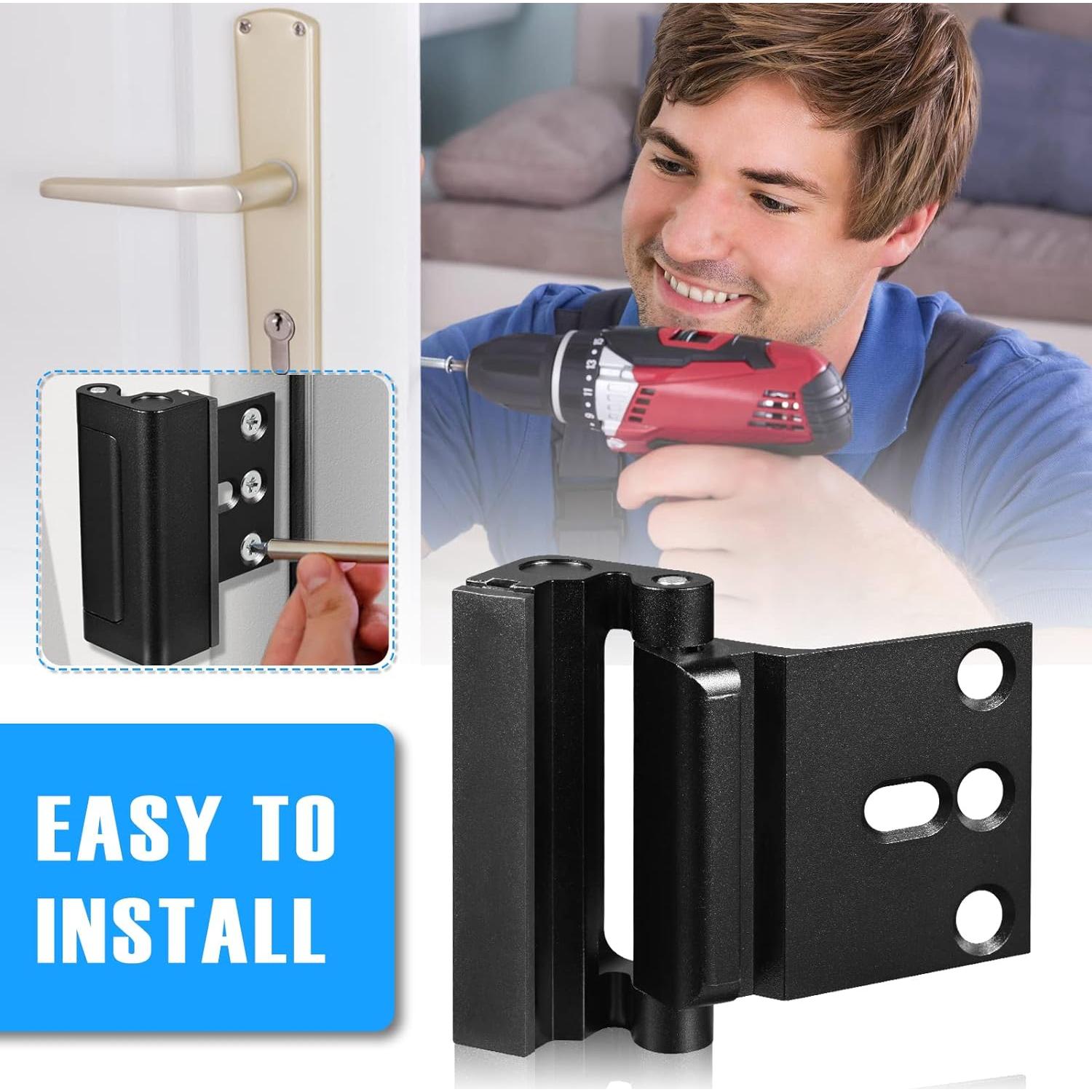 Cerradura de Refuerzo Steinwhale 2Pack Seguridad Niños 3"