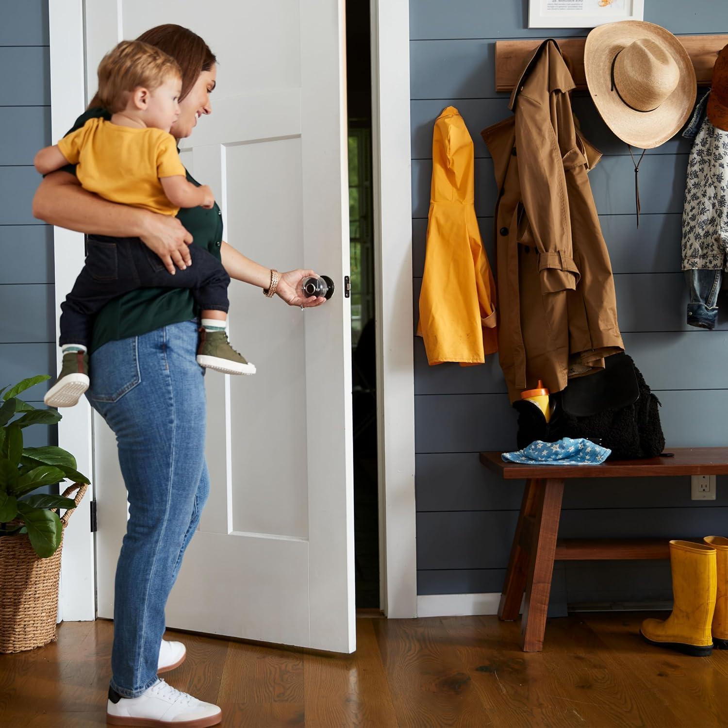 Cubiertas de pomo de puerta Safety 1st - 3 unidades, transparentes