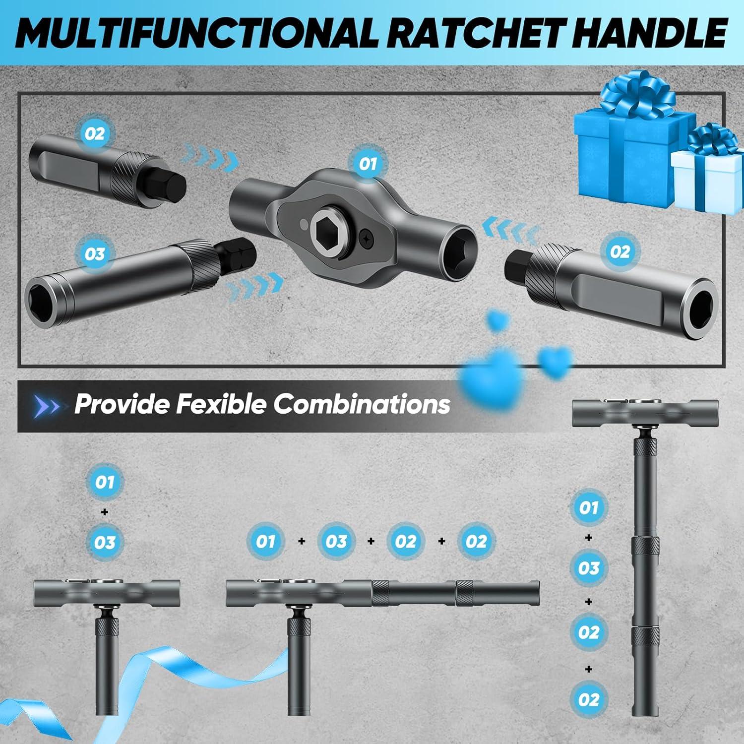 Set de Destornilladores Magnéticos Saker 42 en 1 Ergonomico