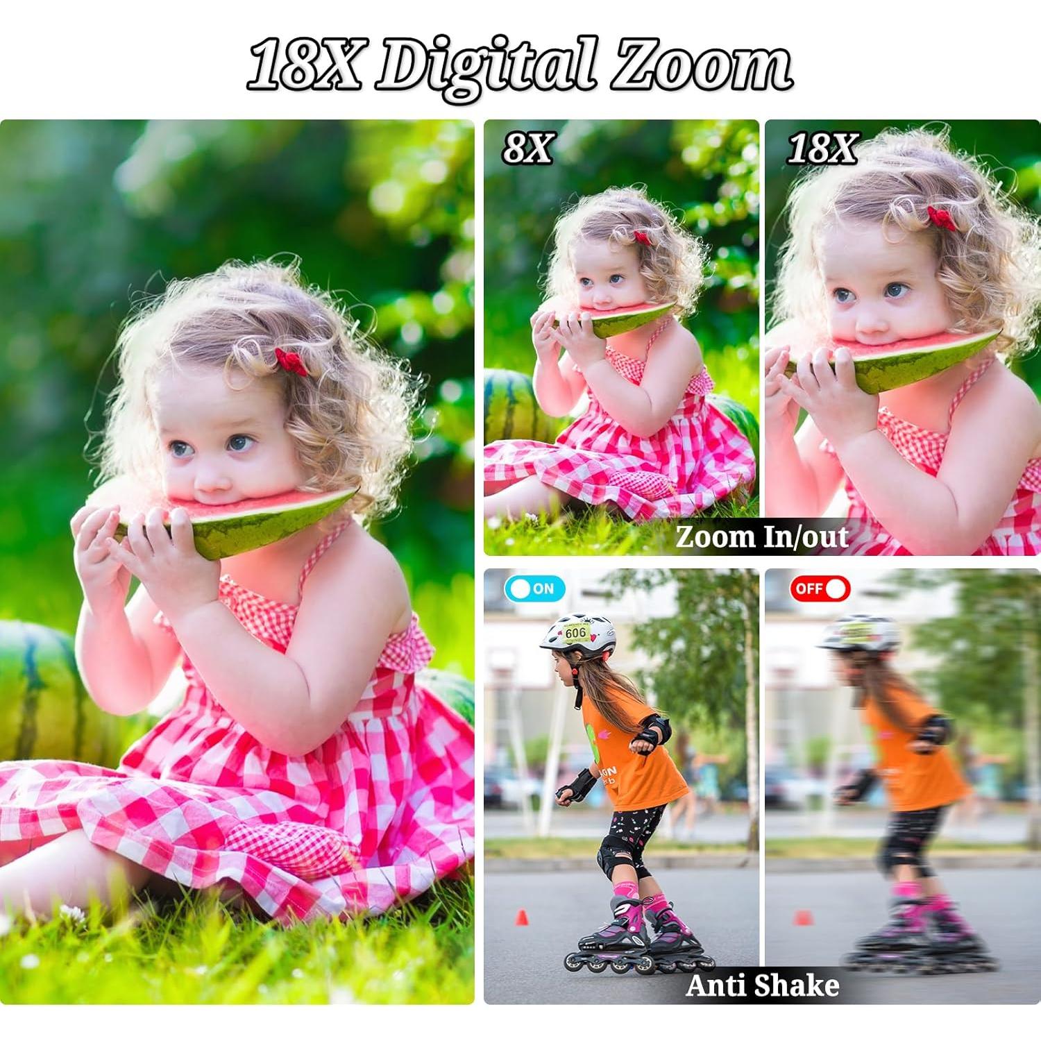 Cámara Digital Forc X01 Pro 64MP 4K para Niños con 64GB