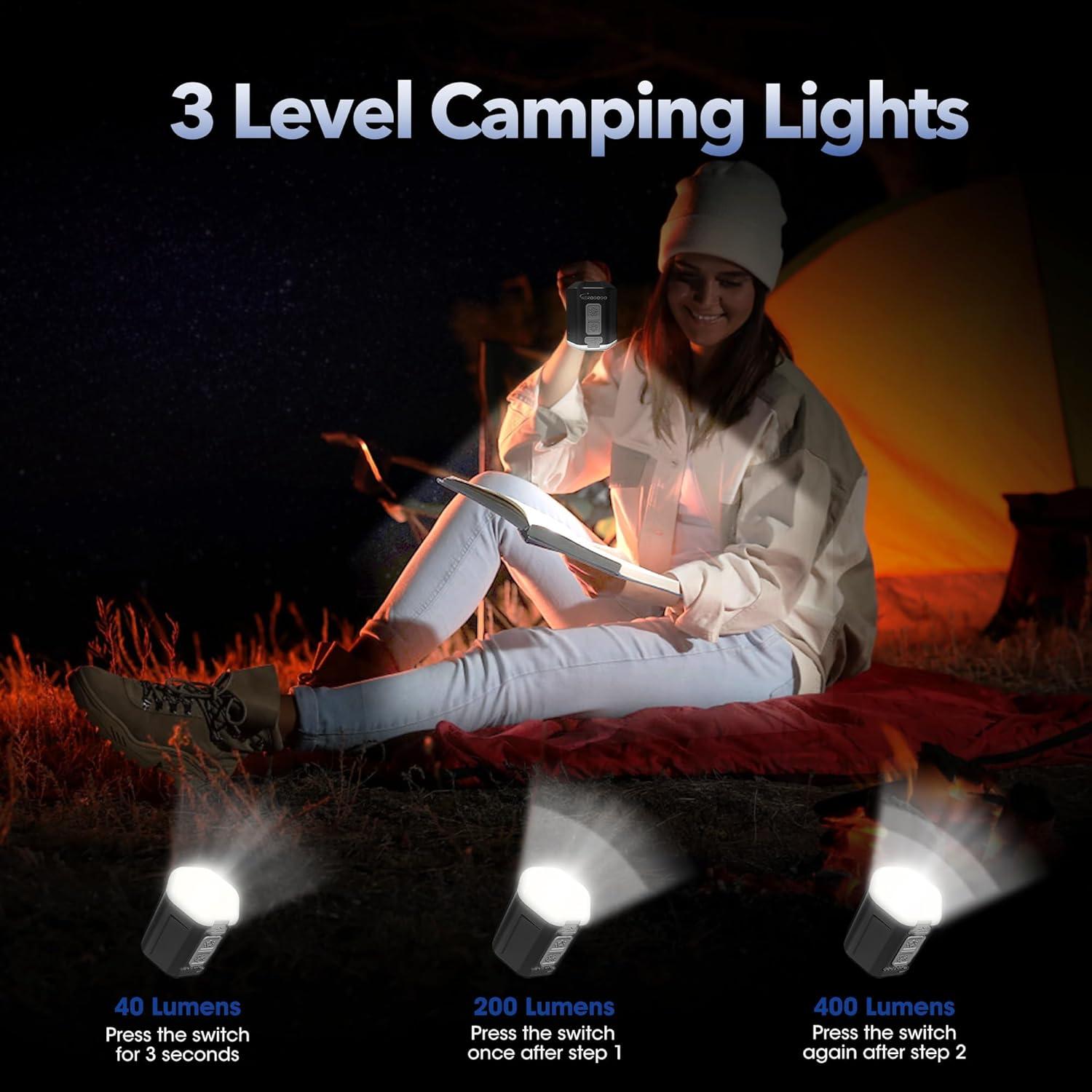 Bomba de Aire Recargable GIGA PUMP 4.0 con Linterna 4.2 kPa