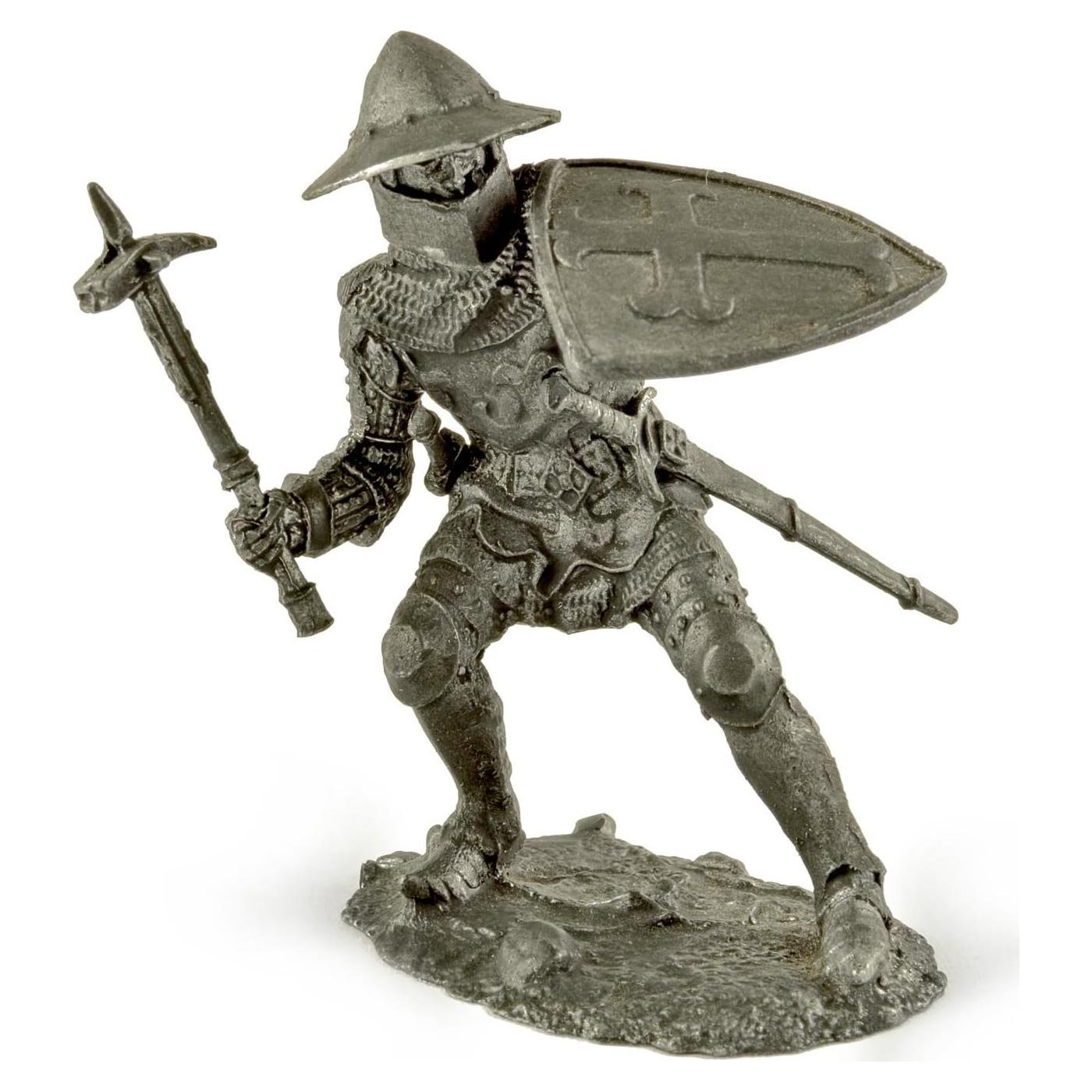 Figura de Caballero Alemán con Martillo 54mm Regalos y Souvenirs