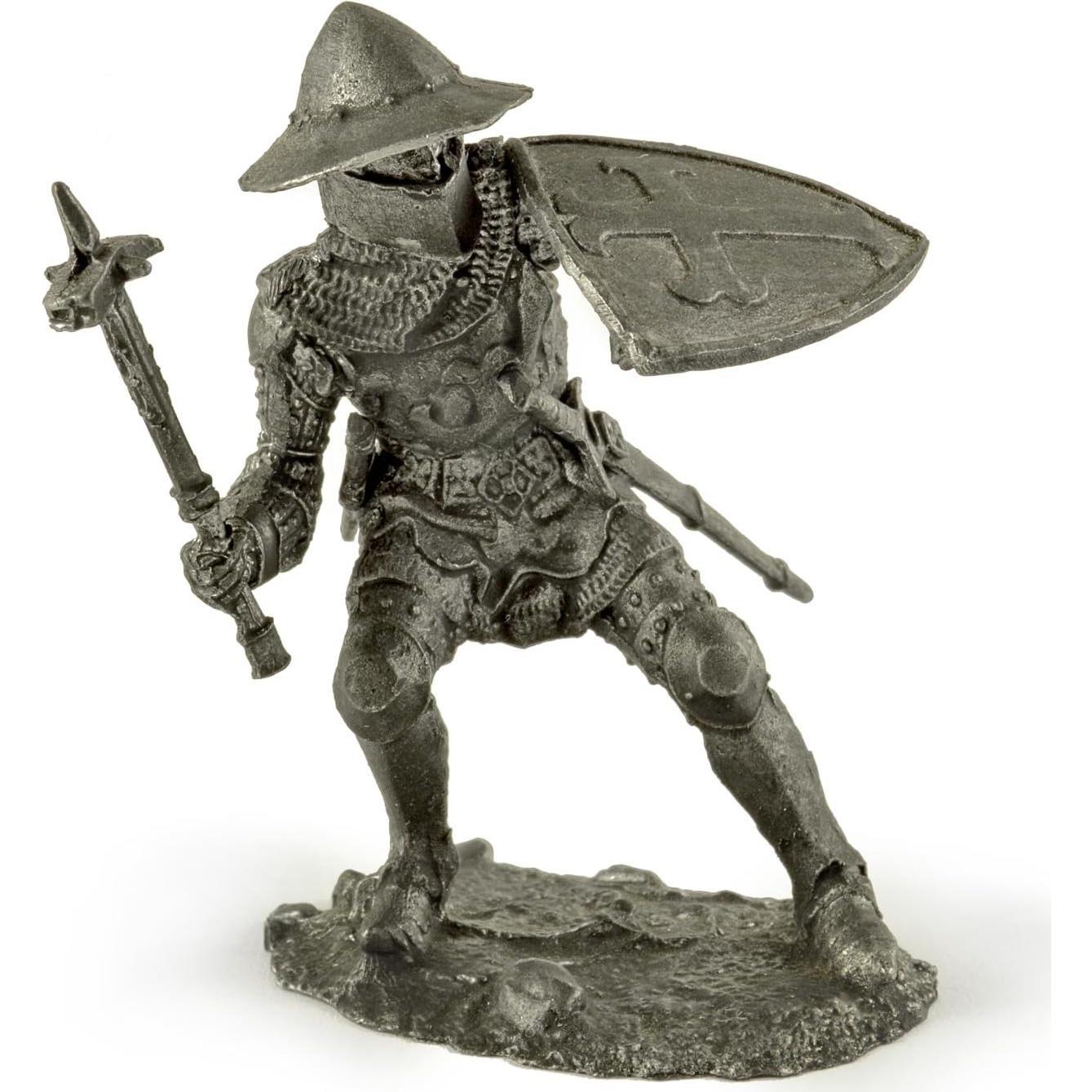 Figura de Caballero Alemán con Martillo 54mm Regalos y Souvenirs