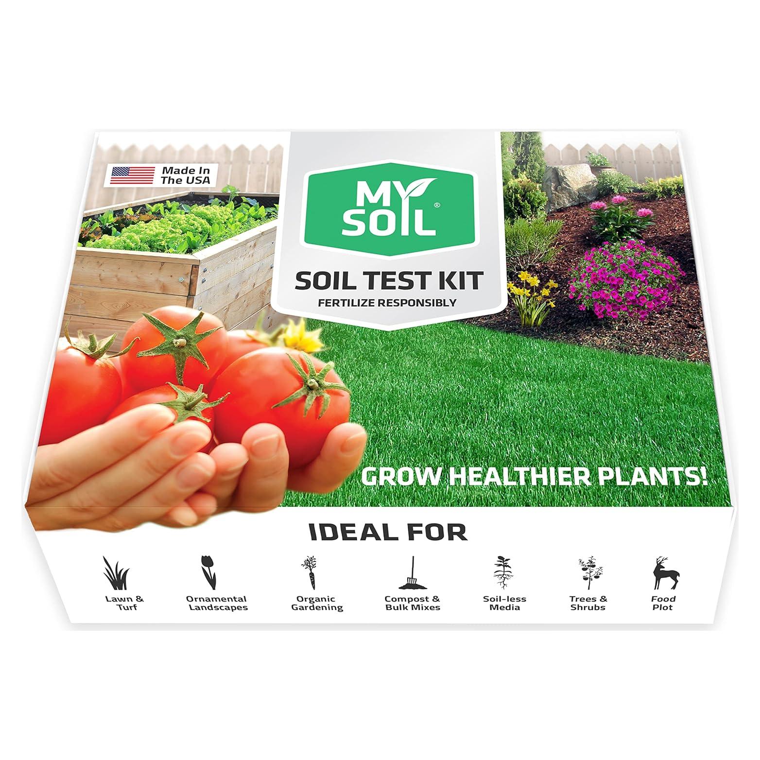 Kit de Prueba de Suelo MySoil - Análisis de Nutrientes y pH