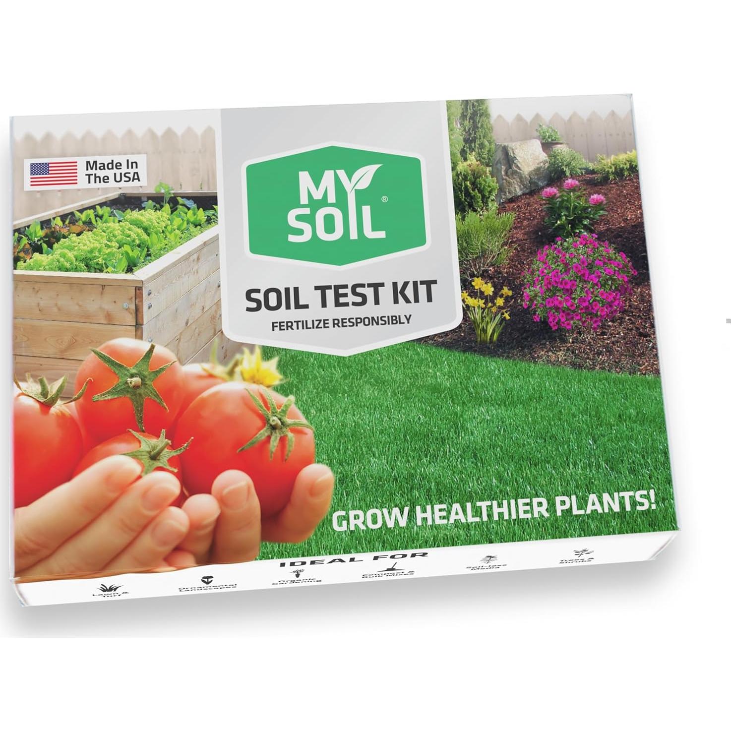 Kit de Prueba de Suelo MySoil - Análisis de Nutrientes y pH