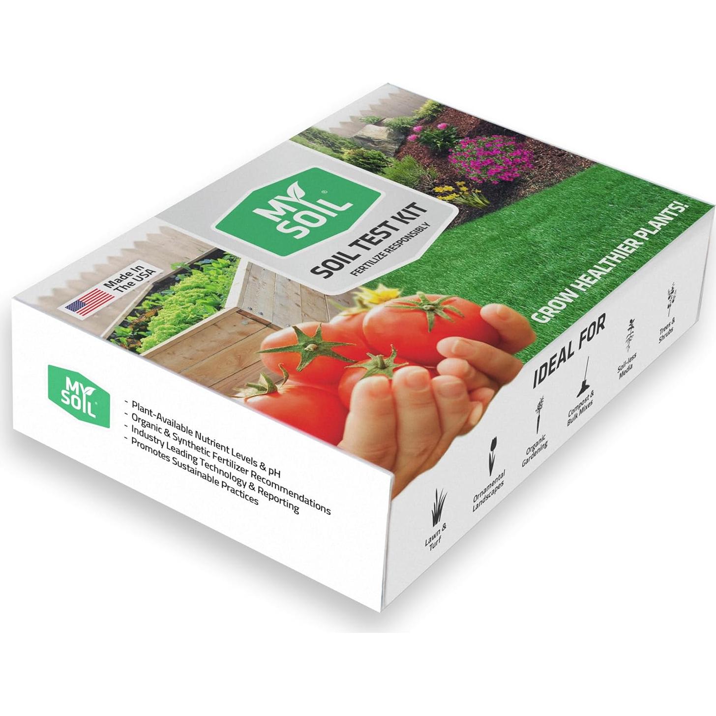 Kit de Prueba de Suelo MySoil - Análisis de Nutrientes y pH