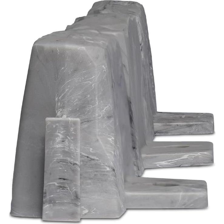 EasyFlex Bordes de Jardín Decorativos 60 Pies Gris Pizarra