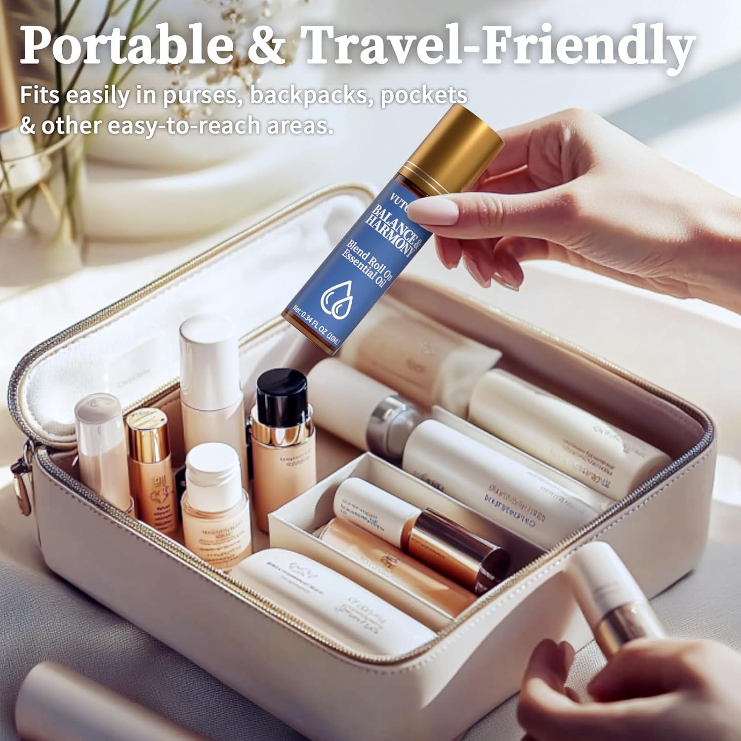 Aceite Esencial Roll On VUTOLLOSA 100% Natural 10ml - Alivio Estrés