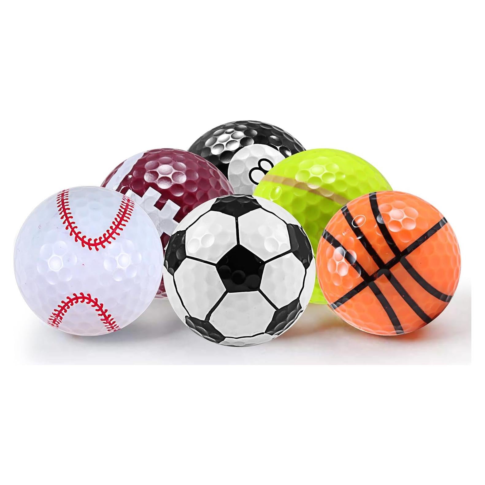 Bolas de Golf Divertidas Sheffla - Regalo para Niños y Golfistas