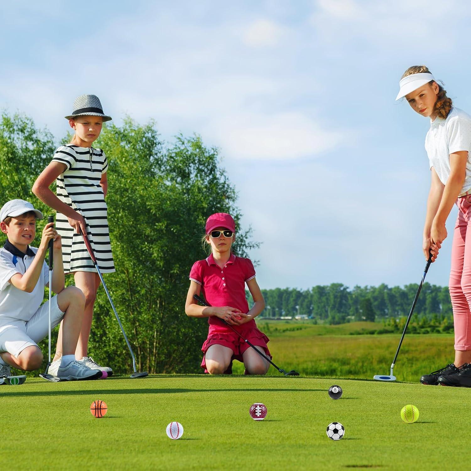 Bolas de Golf Divertidas Sheffla - Regalo para Niños y Golfistas