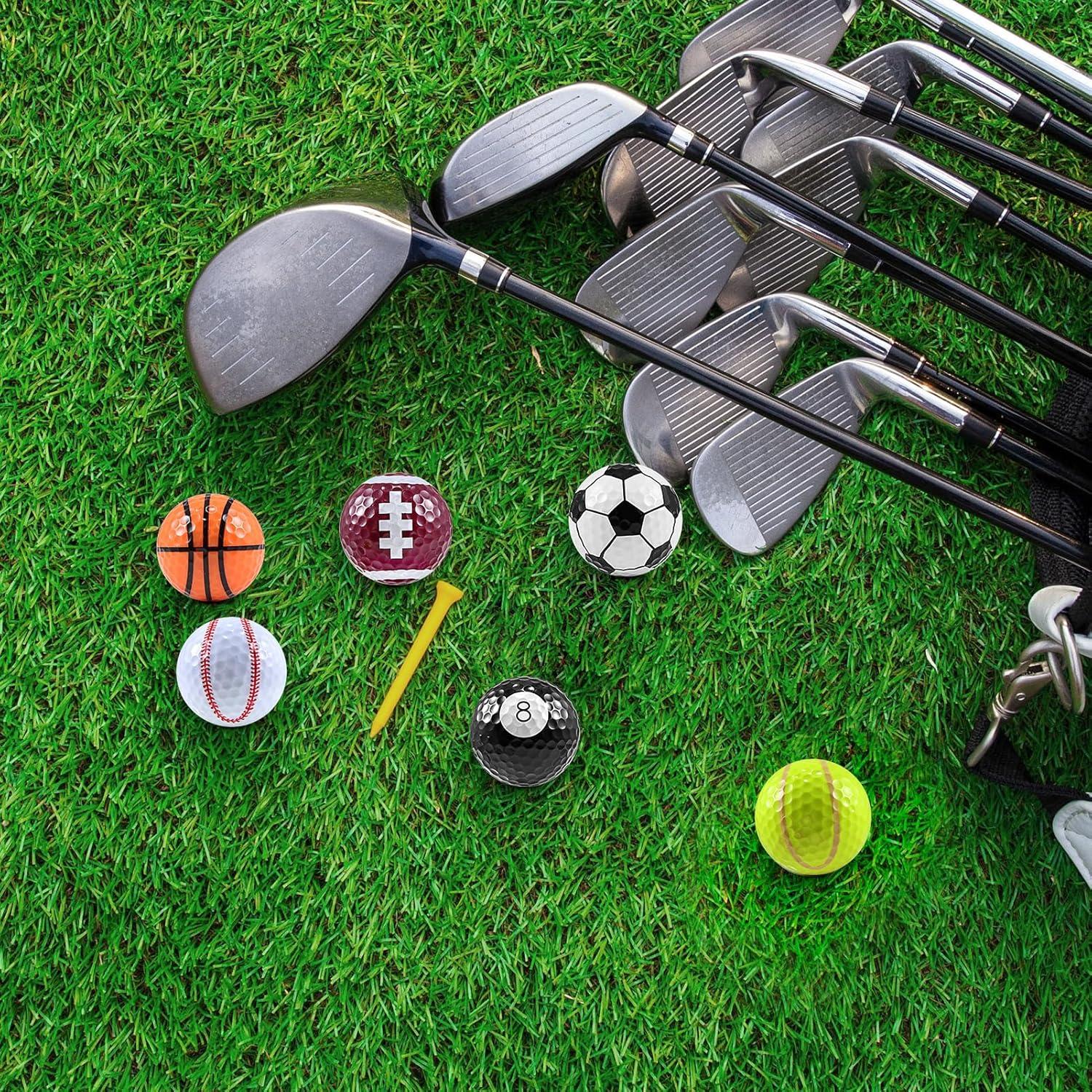 Bolas de Golf Divertidas Sheffla - Regalo para Niños y Golfistas