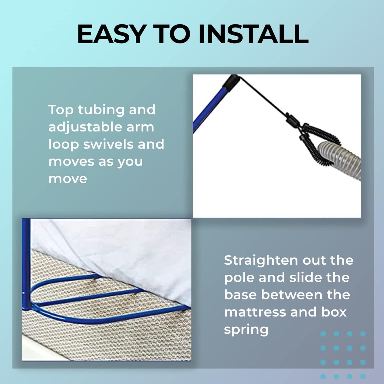 Soporte de Manguera CPAP Onex Medical - Brazo Ajustable 1 Cuenta