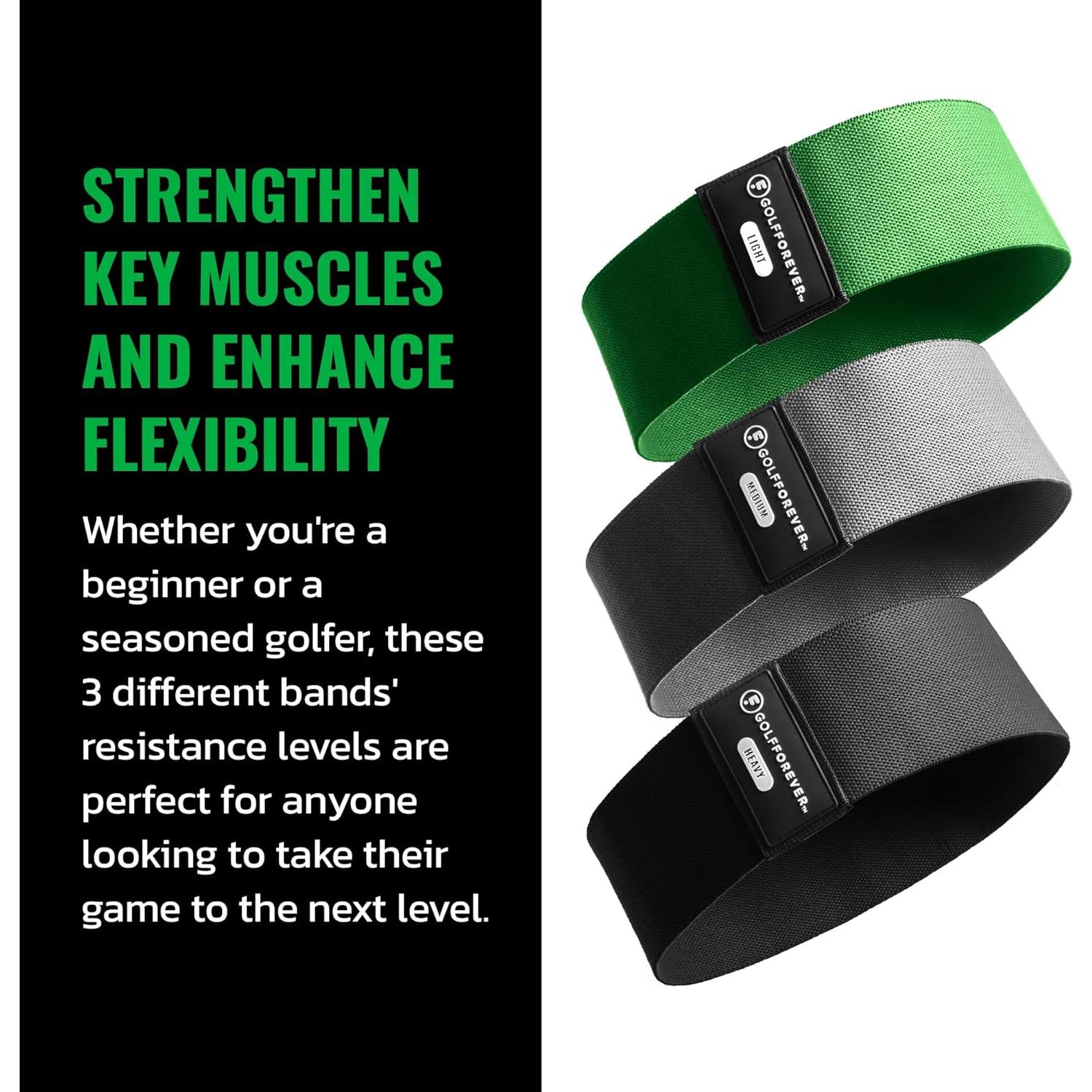 Mini Bandas GolfForever EQT-013 para Entrenamiento de Golf