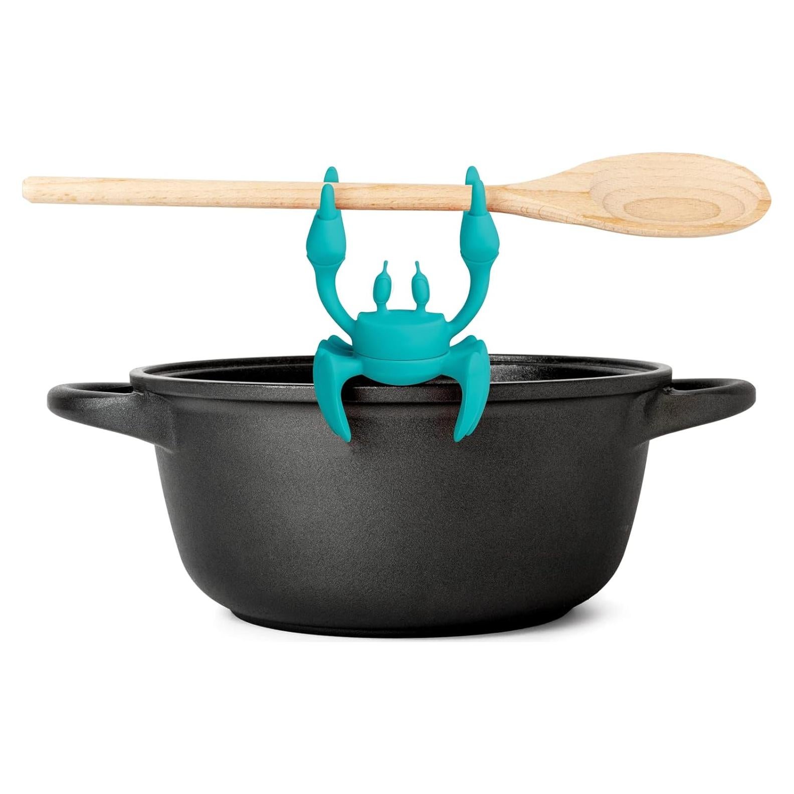 Soporte de Utensilios de Silicona OTOTO Aqua Cangrejo Antideslizante