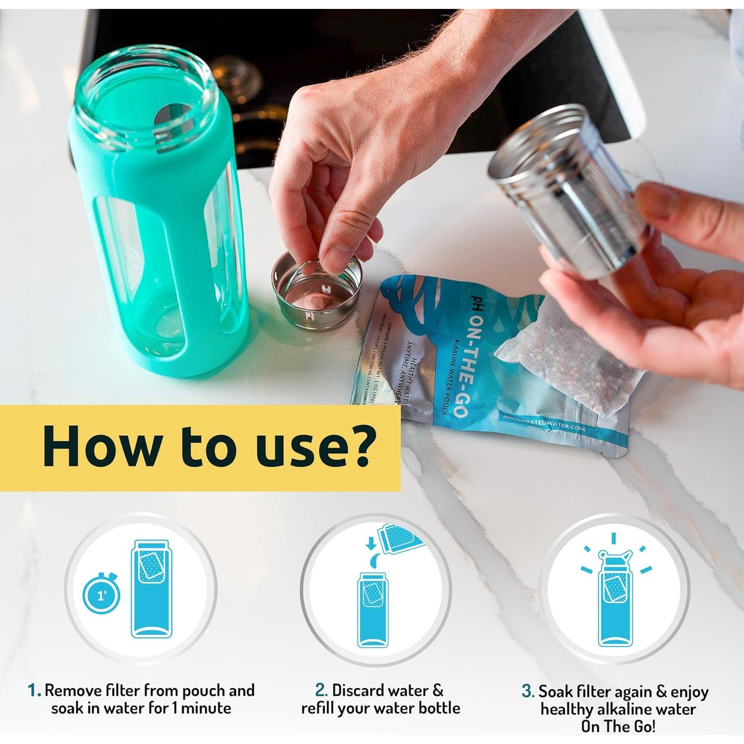 Filtro de Agua Alcalino Invigorated Water - 3 Piezas 98L