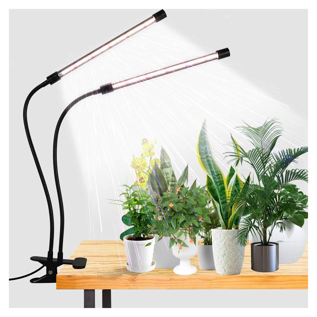 Luz de Cultivo LED GooingTop 6000K con Clip y Temporizador