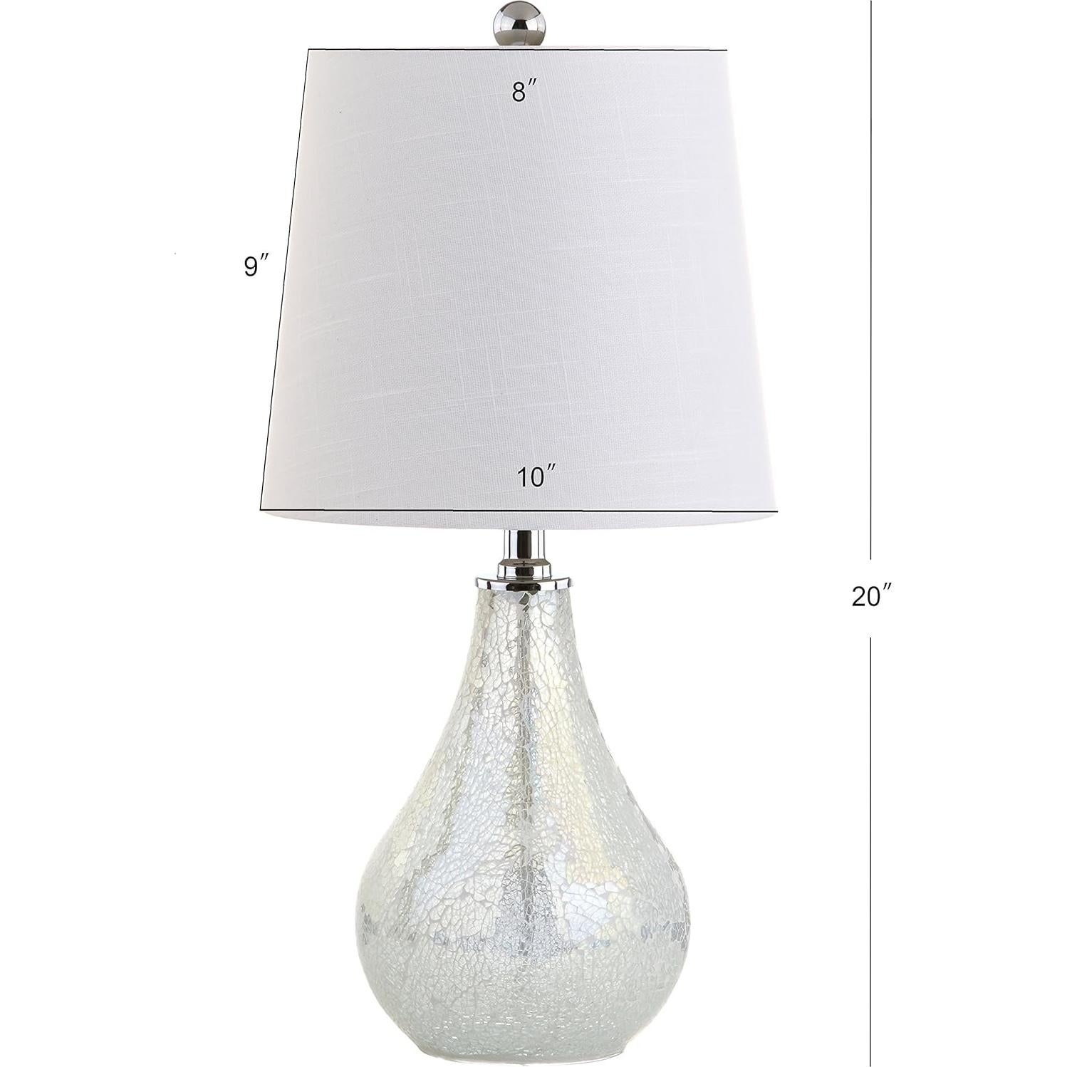 Lámpara de Mesa LED JONATHAN Y JYL1024B 52.07 cm Blanca