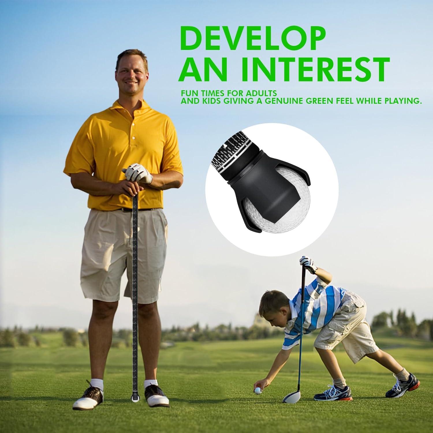 Paquete de 9 tazas de putting de golf Shu-Ran con banderas