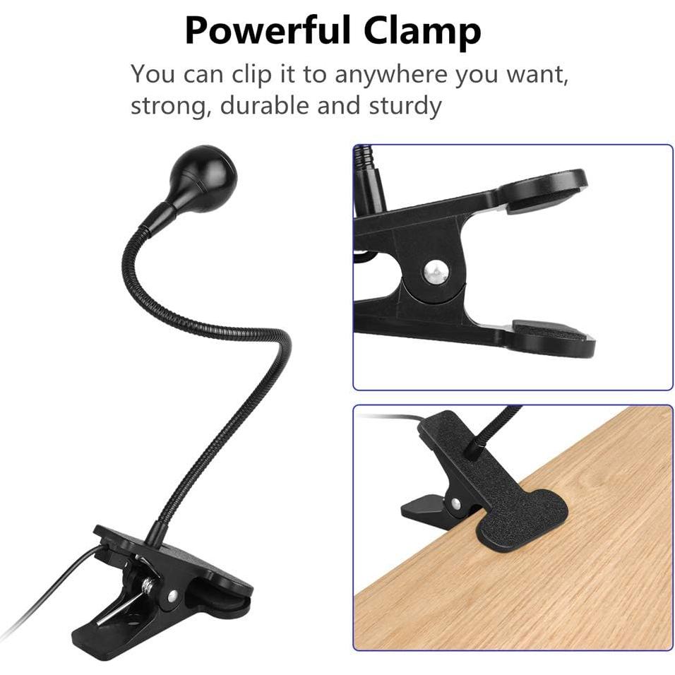 Luz Negra LED UV 3W Ulikeled con Cuello de Ganso 25cm