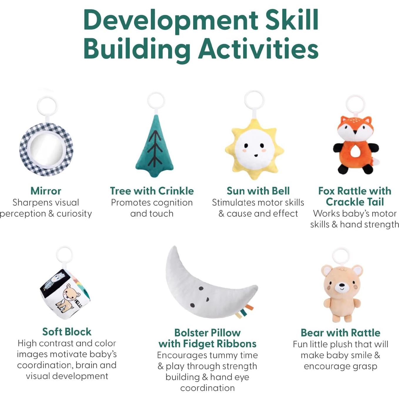 Gimnasio de Juego The Peanutshell Bosque 7 en 1 Bebés