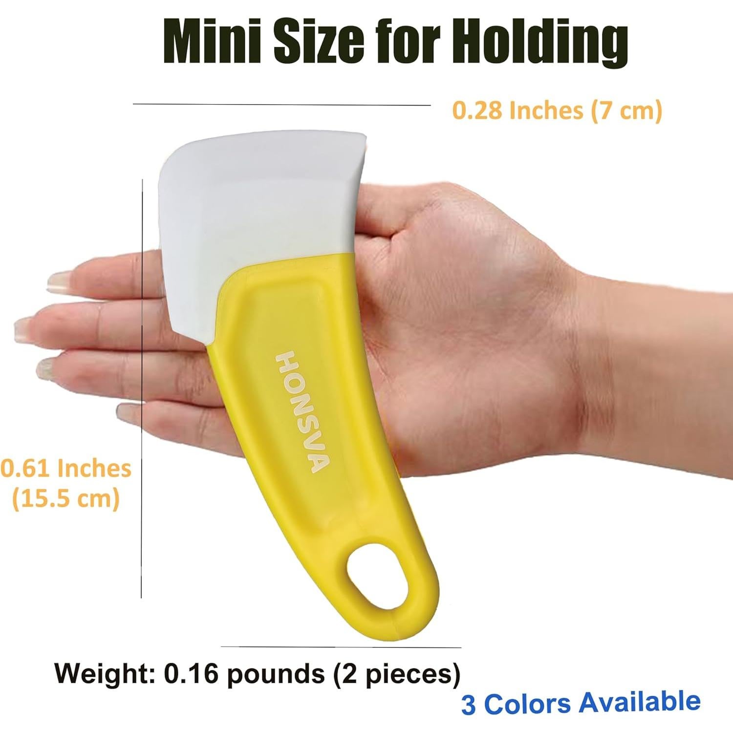 Raspador de Silicona Honsva para Limpieza de Cocina - 2 Paquetes