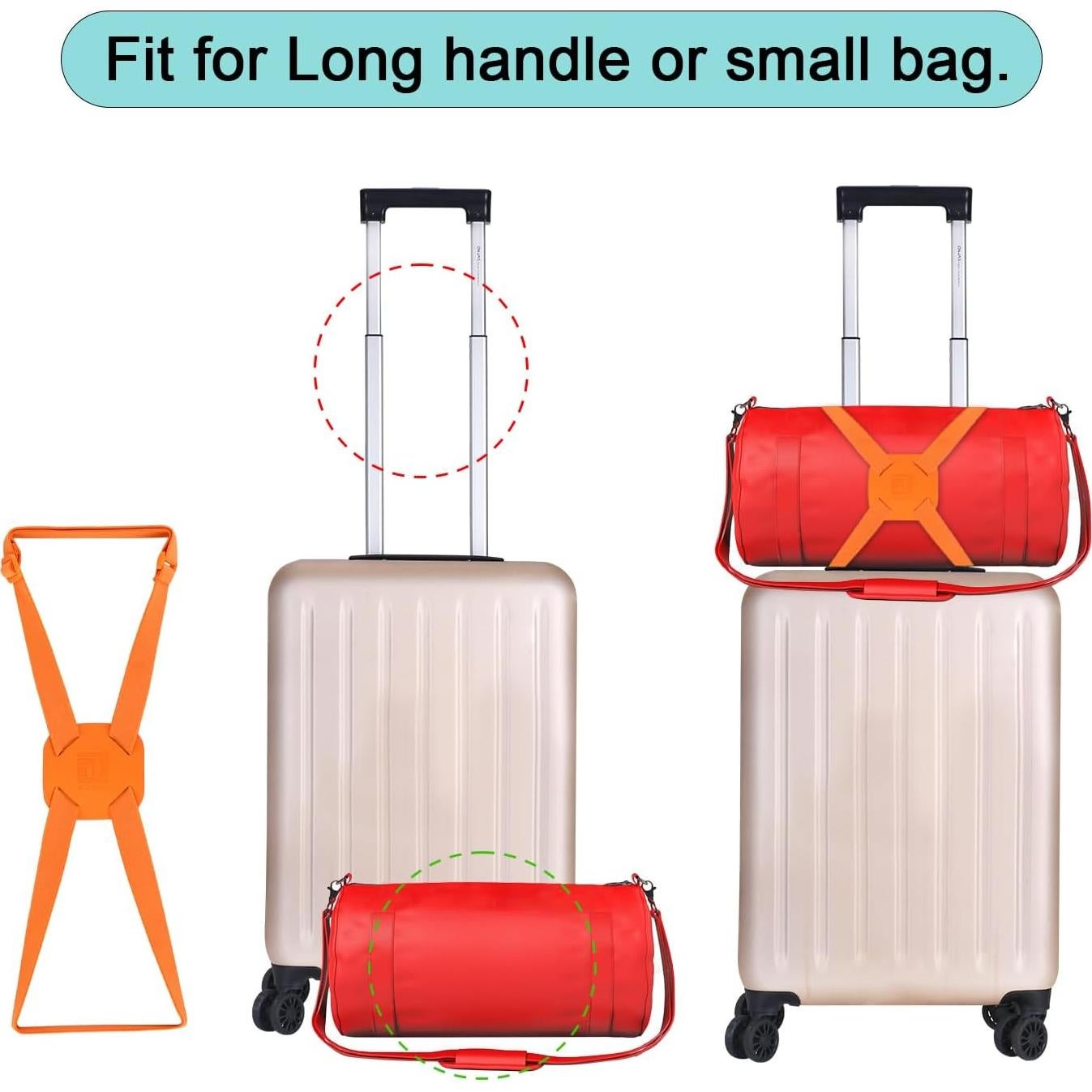 Correa Bungee de Equipaje GUANJUNX Ajustable 50.8cm Negro