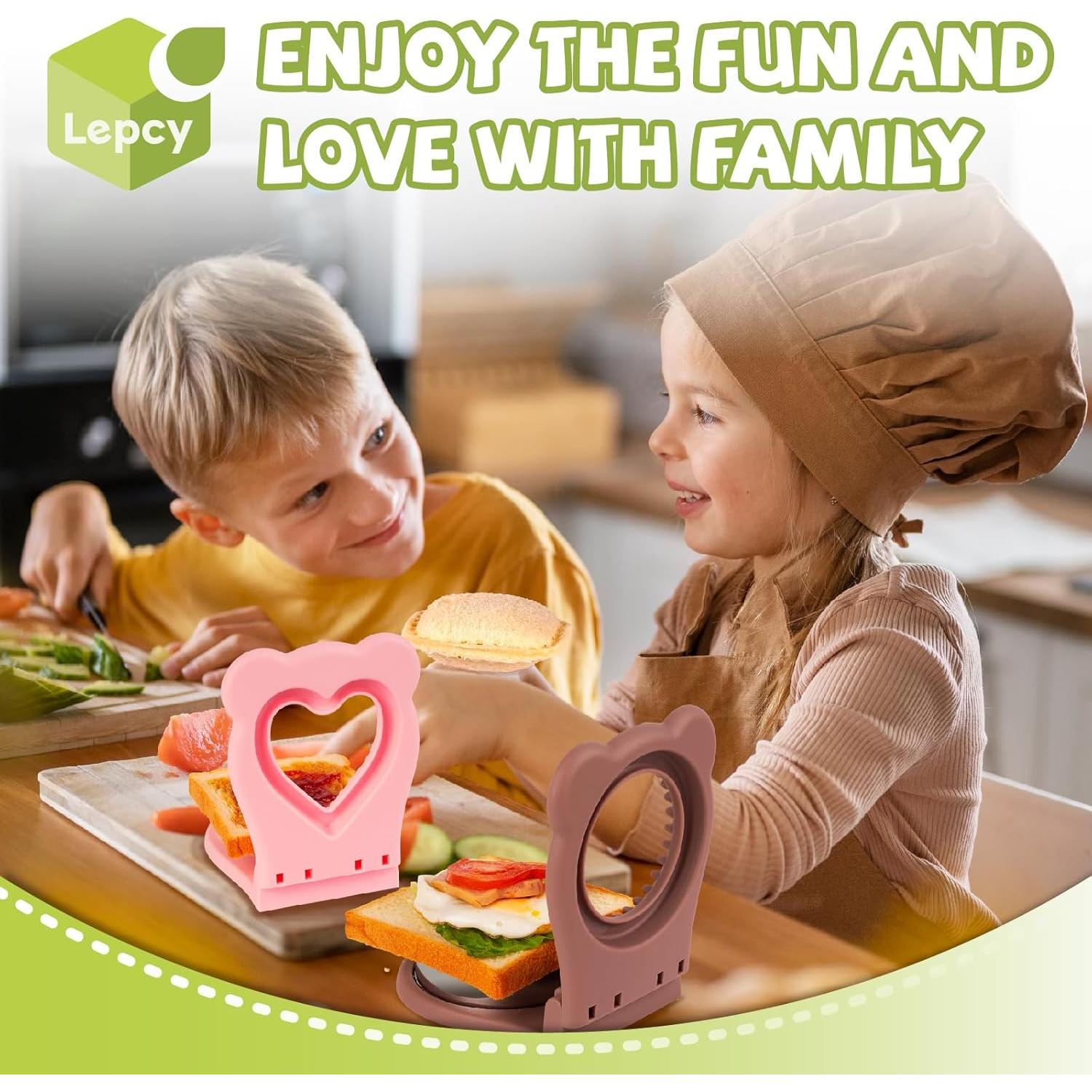 Cortador y Sellador de Sándwiches LEPCY Redondo 14.5x12.4 cm