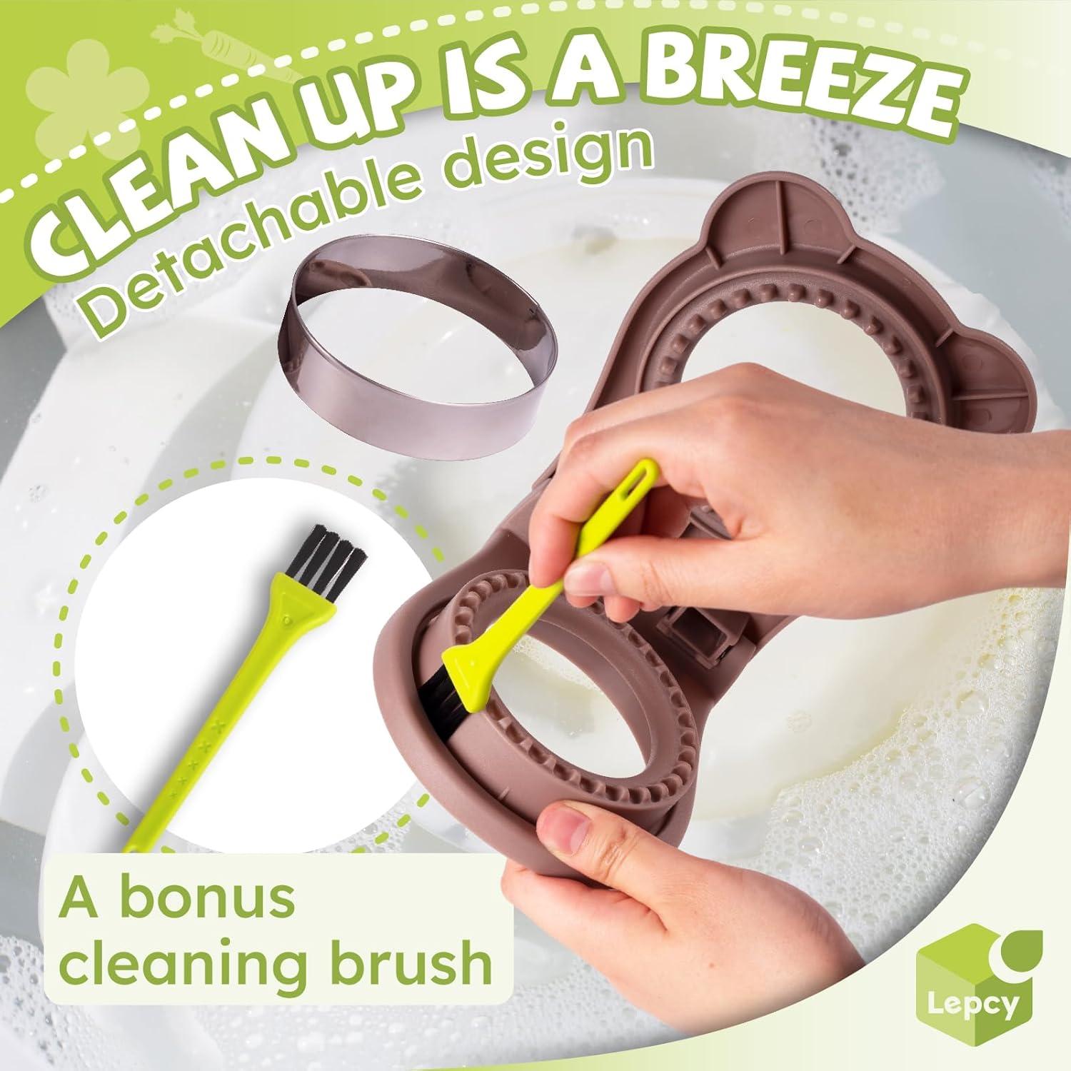 Cortador y Sellador de Sándwiches LEPCY Redondo 14.5x12.4 cm