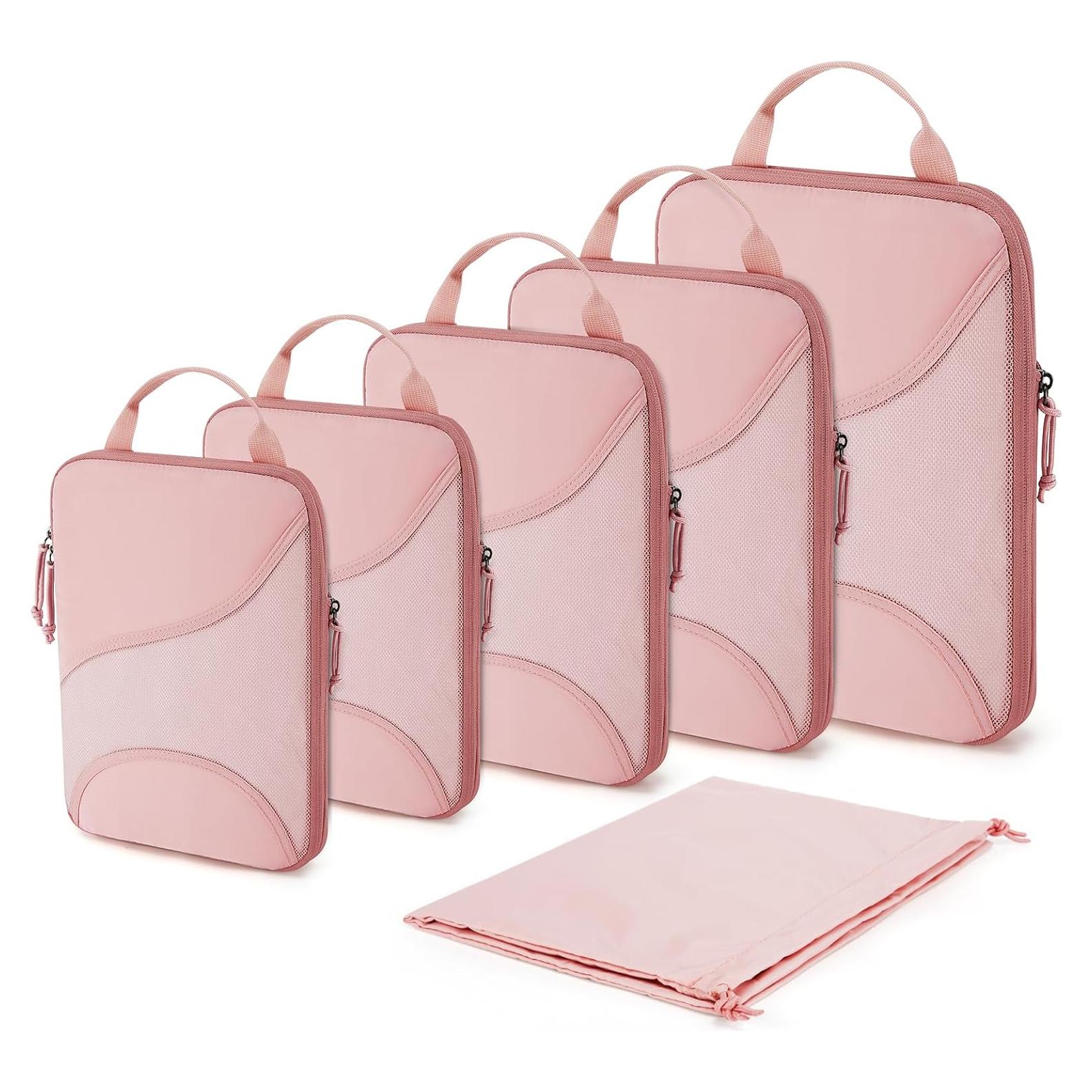 Cubos de Compresión BAGSMART - Set de 6 Organizadores de Maletas