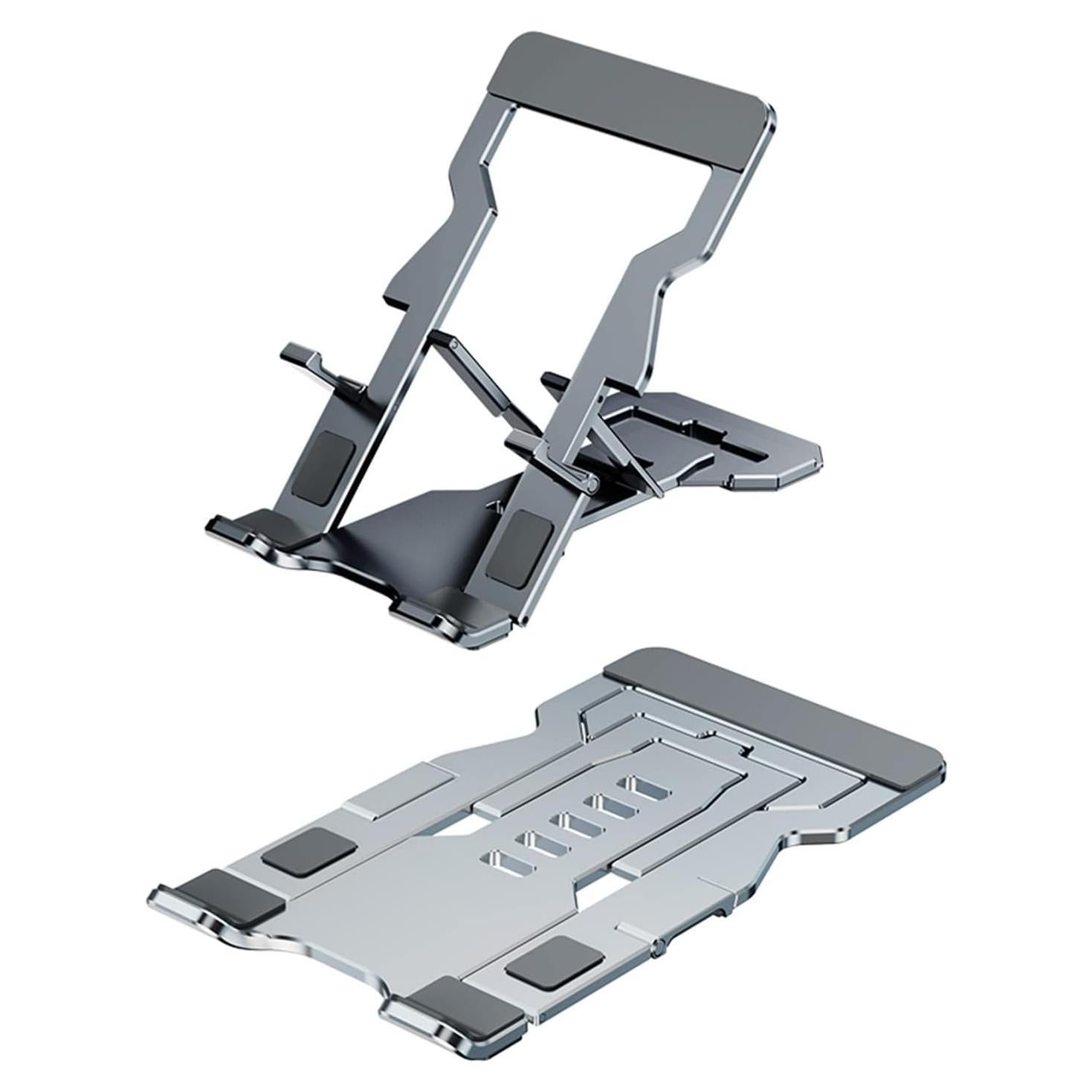 Soporte para Teléfono Móvil Versinan Ajustable Gris - Plegable y Antideslizante