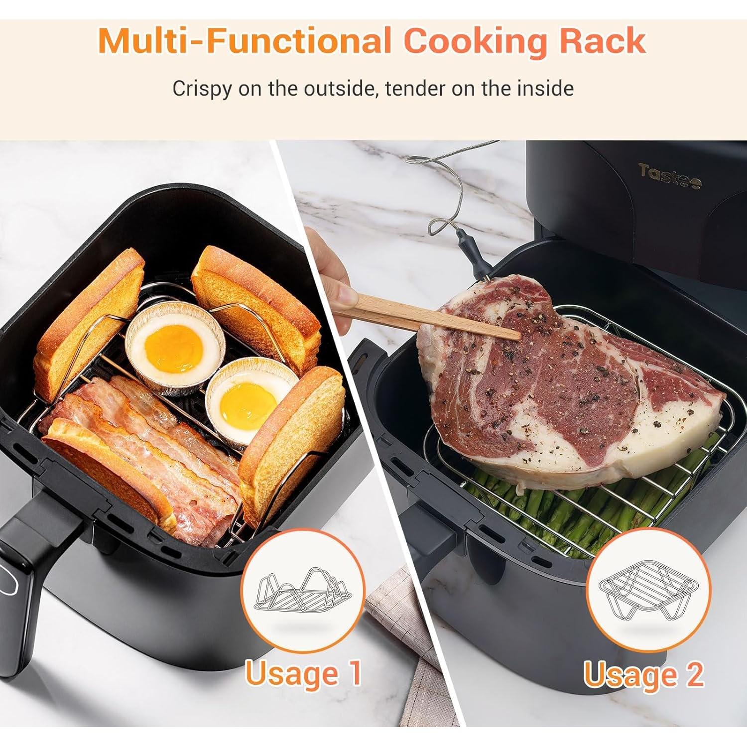 Freidora de Aire Cerámica Tastee 5.5QT Digital 8-en-1