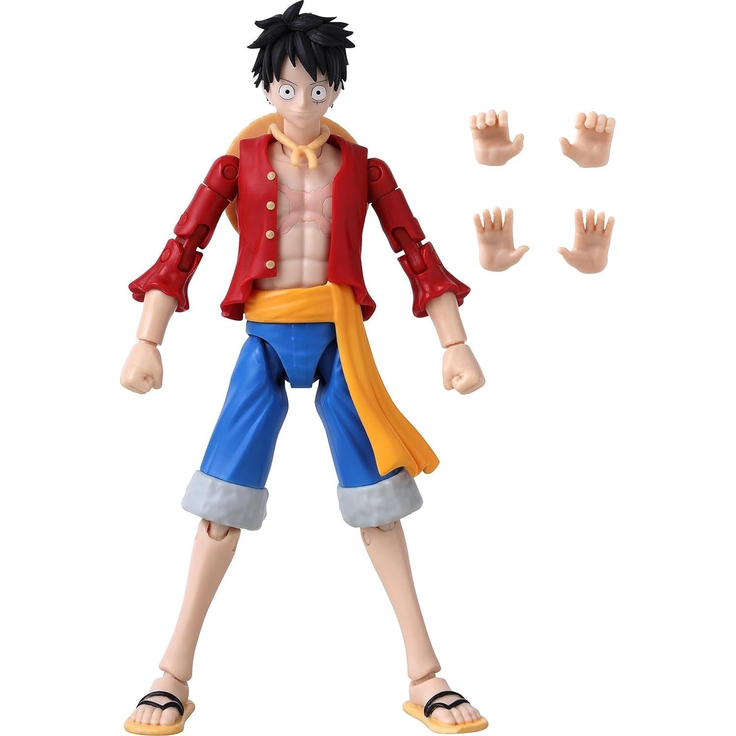 Figura de Acción Monkey D. Luffy - Anime Heroes - 17.78 cm