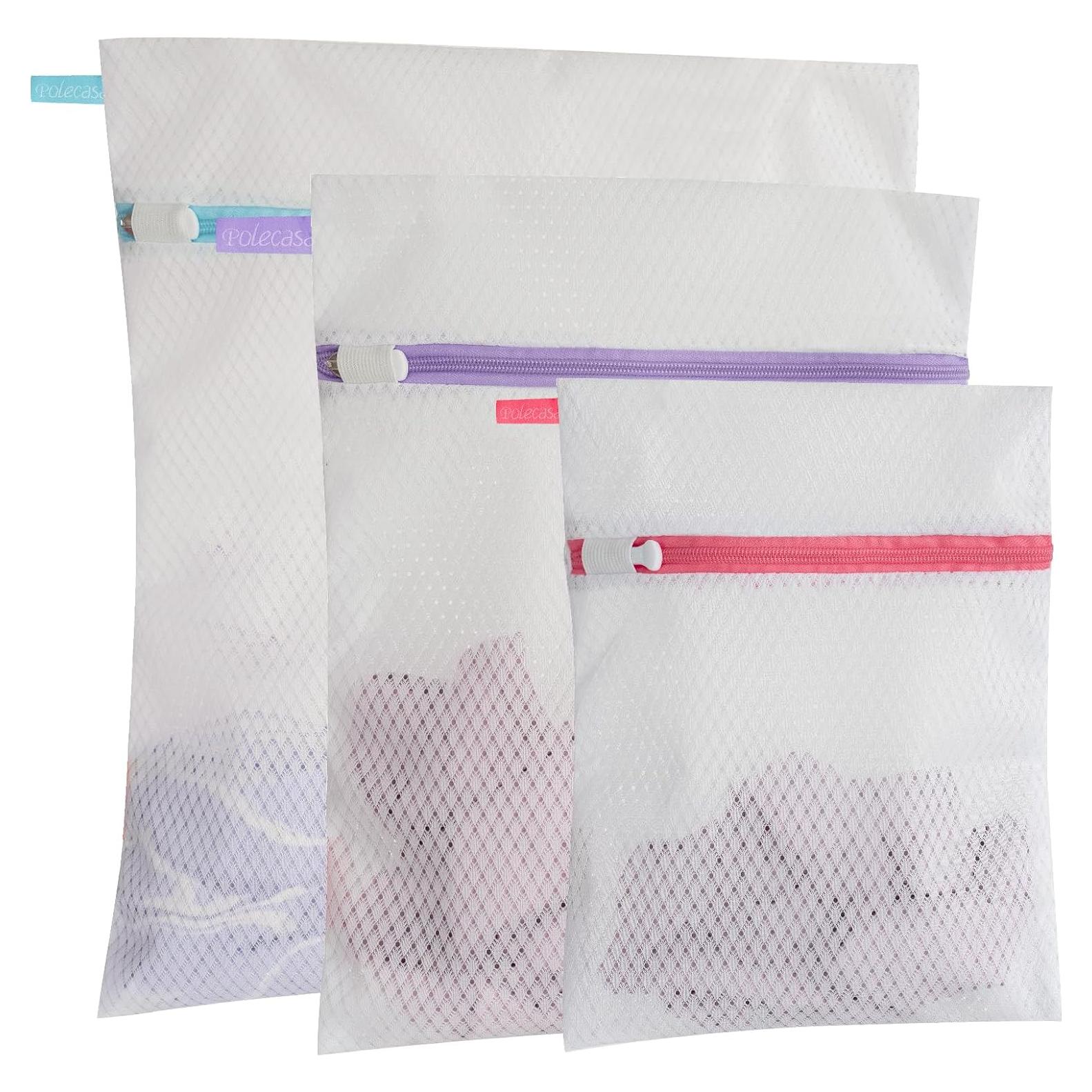 Bolsas de Lavandería Polecasa 125g - 3 Tamaños para Delicados
