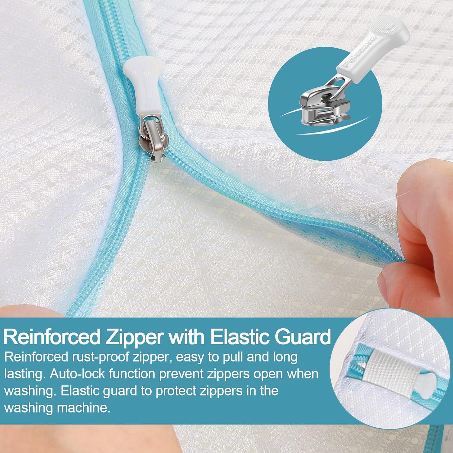 Bolsas de Lavandería Polecasa 125g - 3 Tamaños para Delicados