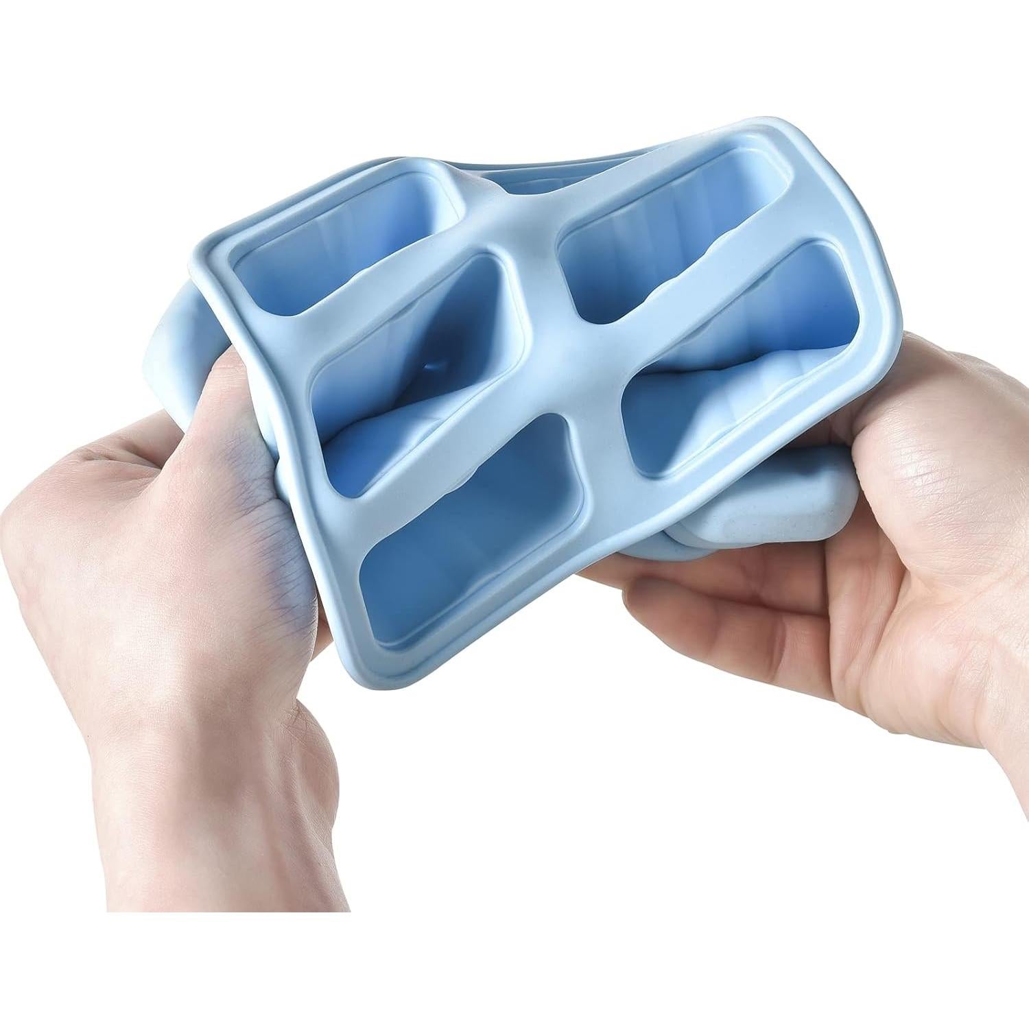 Molde de Paletas de Silicona Bell Dream 6 Cavidades Azul